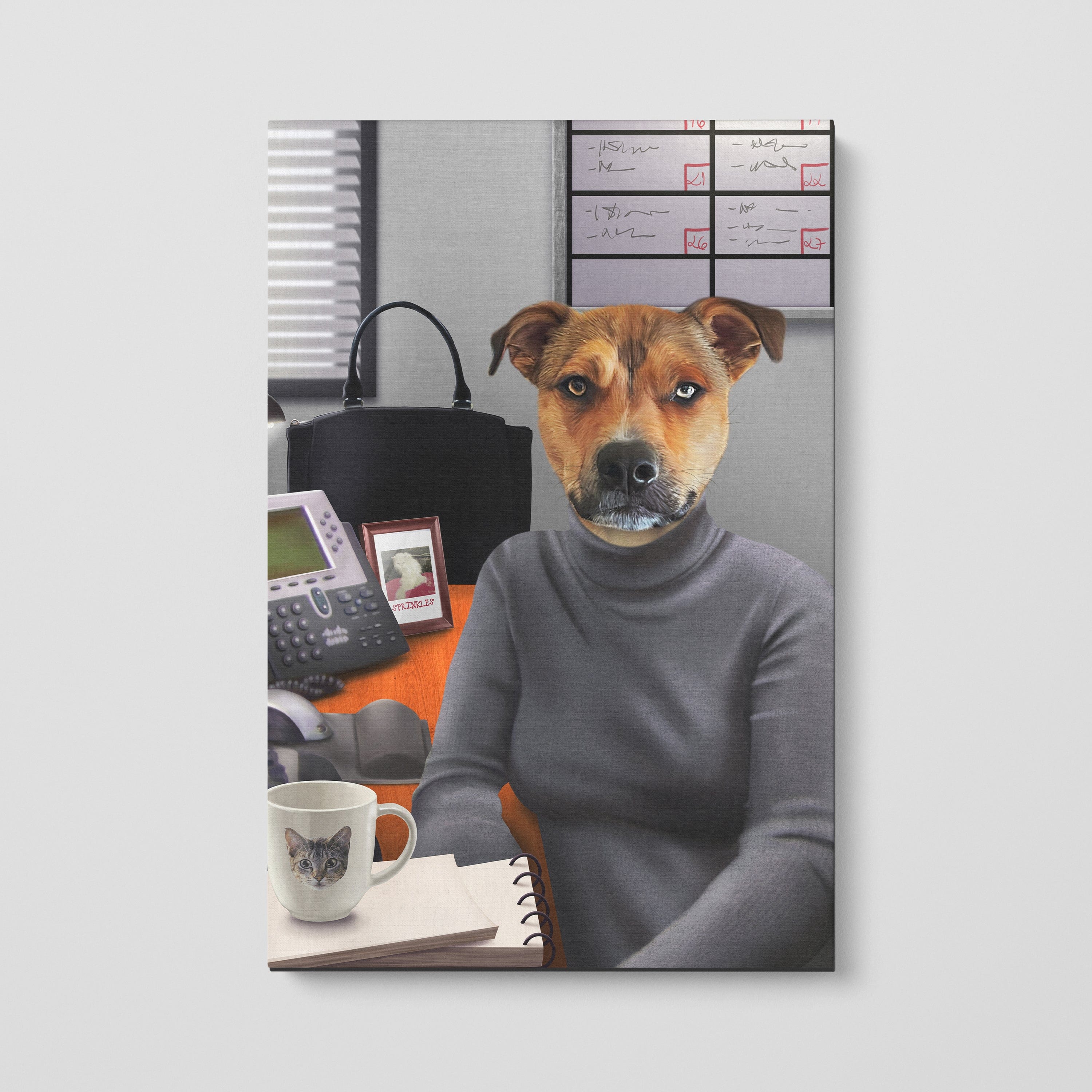 The Mean One - Custom Pet Canvas