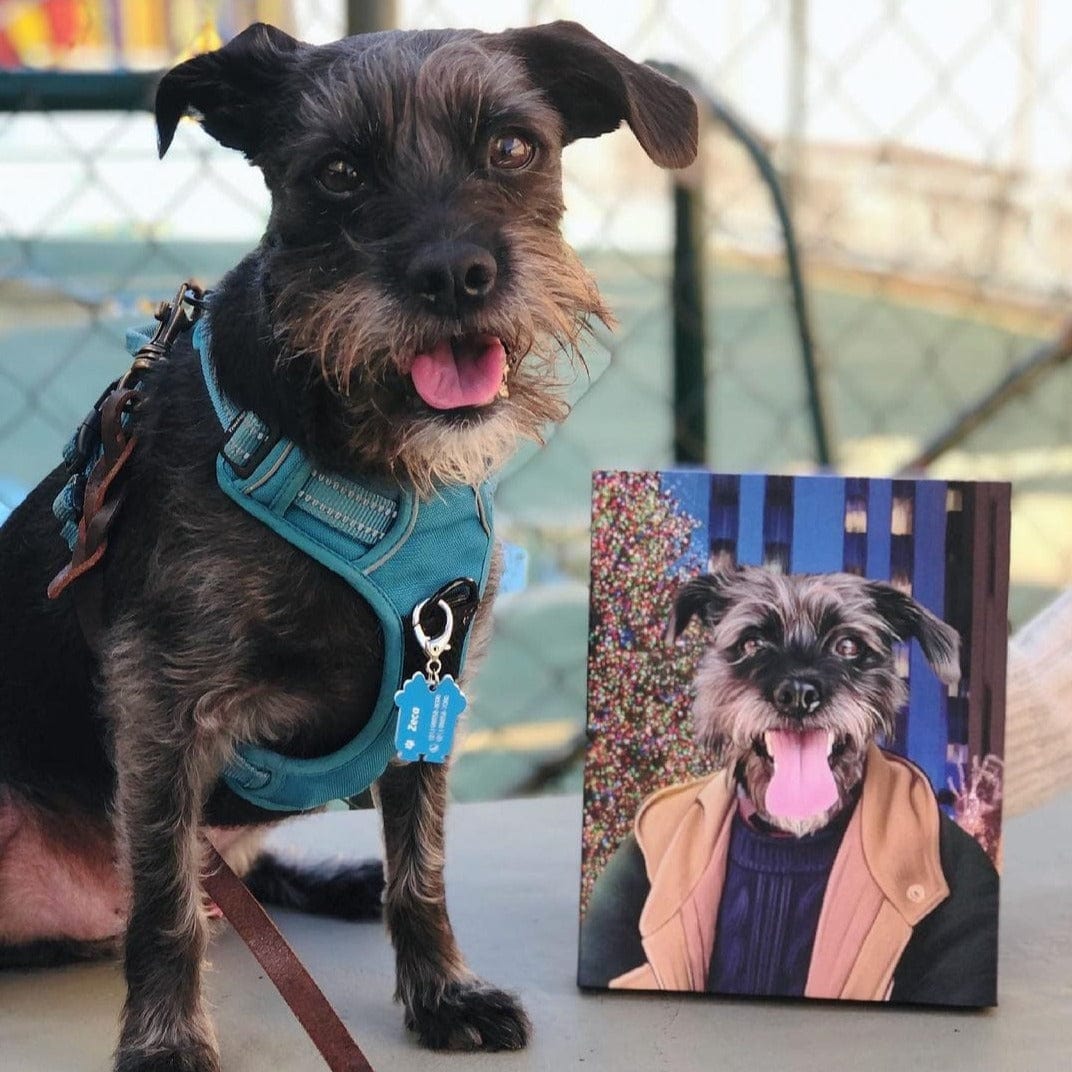 The NYC Kid - Custom Pet Canvas