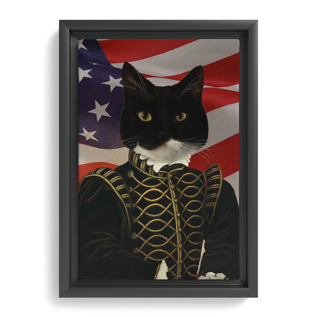 The Noble - USA Flag Edition - Custom Pet Canvas
