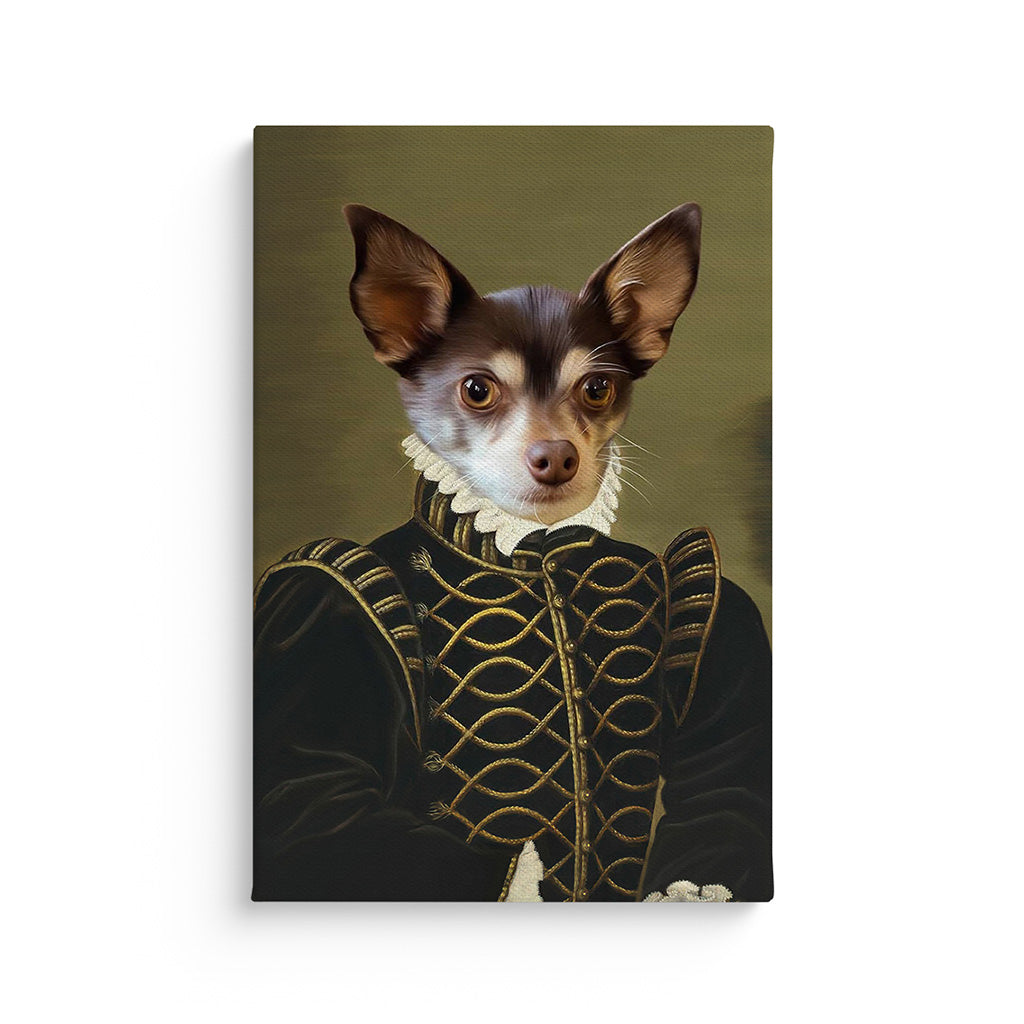 Royal and Paws - Canvas The Noble - Custom Pet Canvas 8" x 10" / Unframed