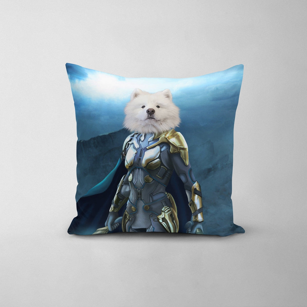The Norse Warrior - Custom Throw Pillow