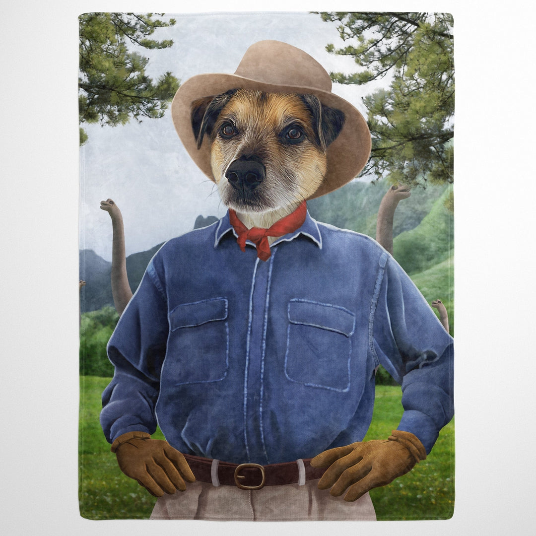 The Pawleontologist - Custom Pet Blanket