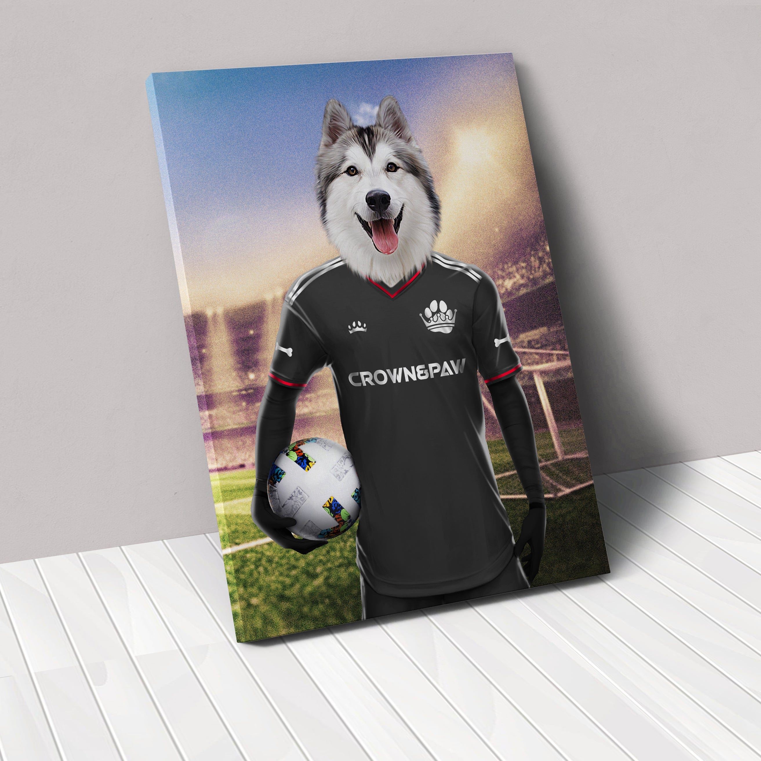 Pawshington DC United - Custom Pet Canvas