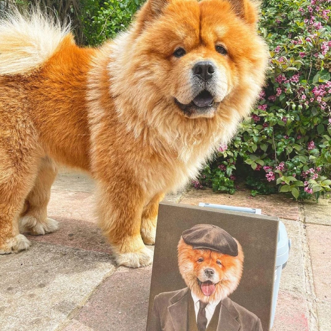 The British Gangster - Custom Pet Canvas