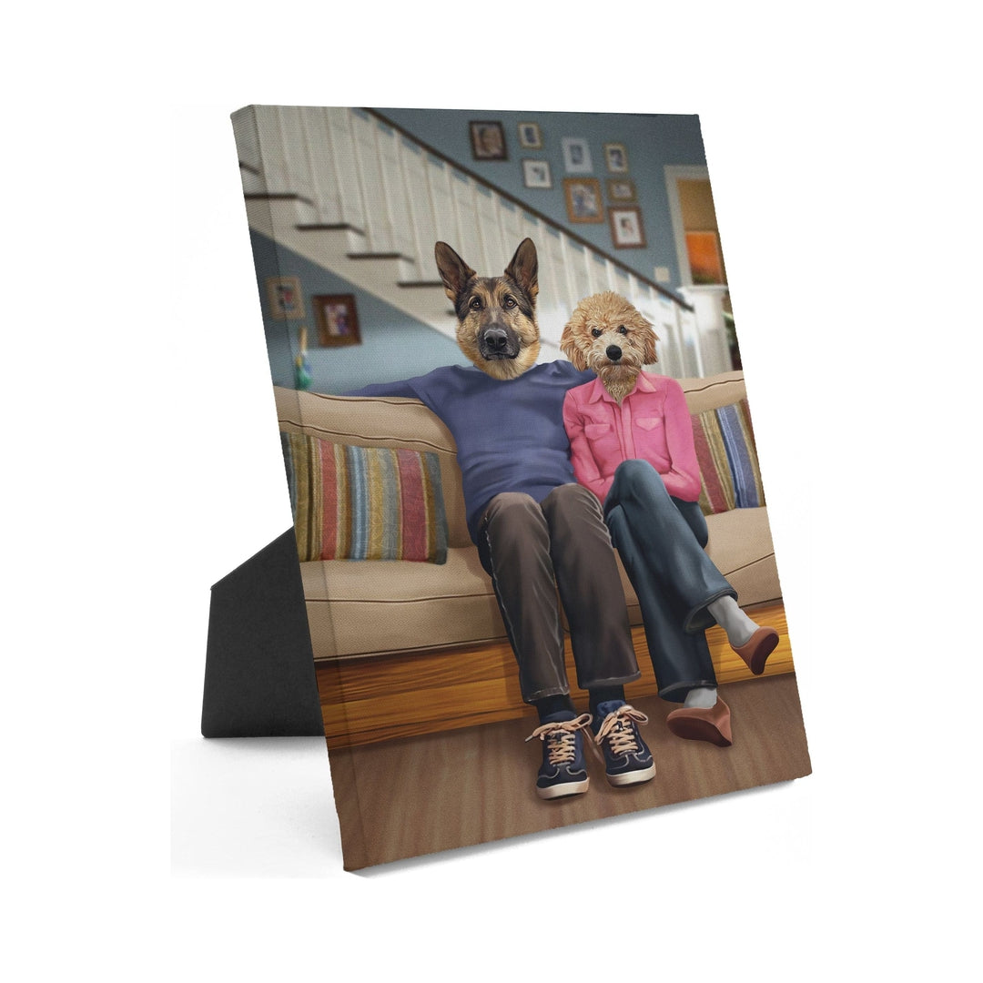 The Phil and Claire - Custom Standing Canvas
