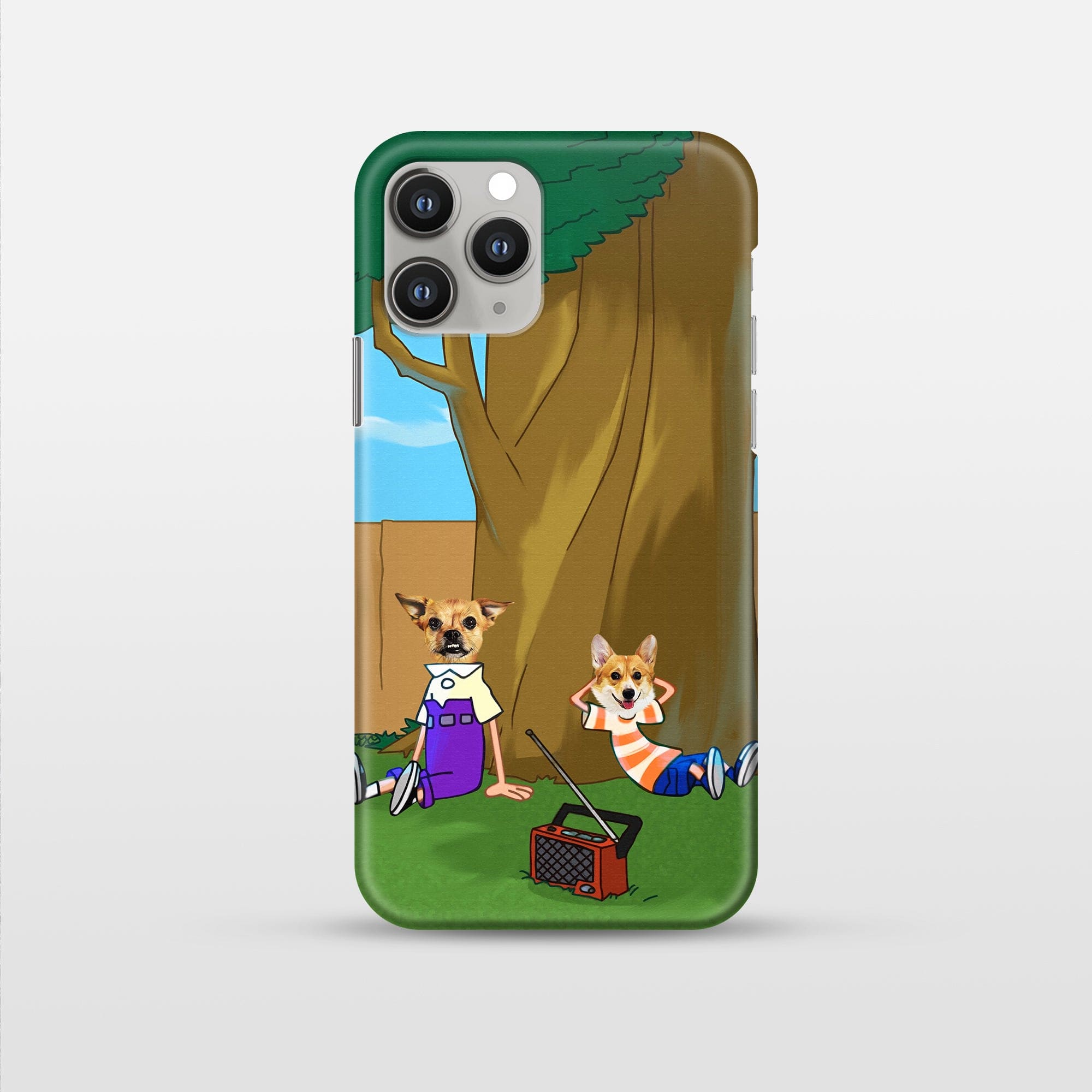 The Funny Siblings - Custom Pet Phone Case