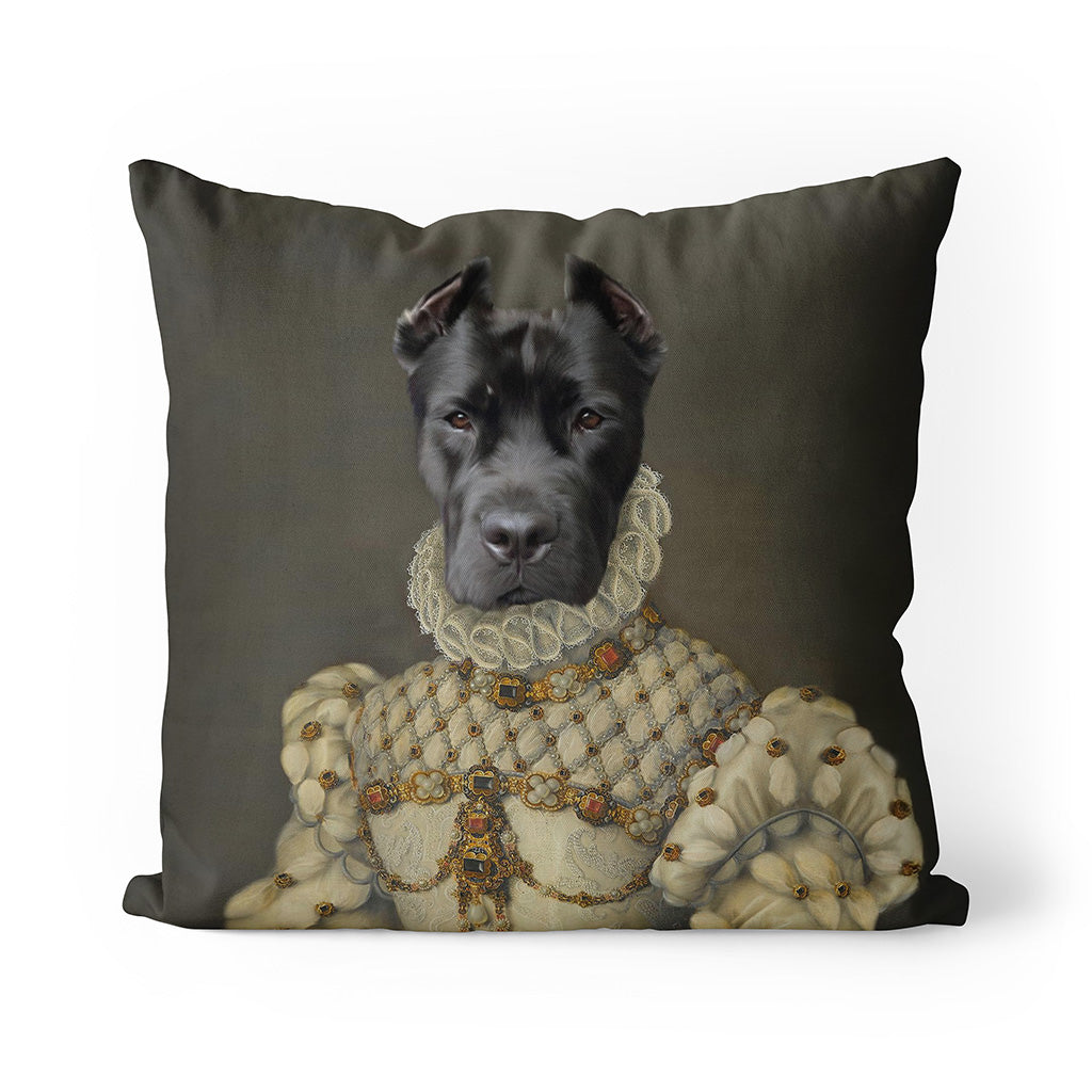 The Princess - Custom Throw Pillow