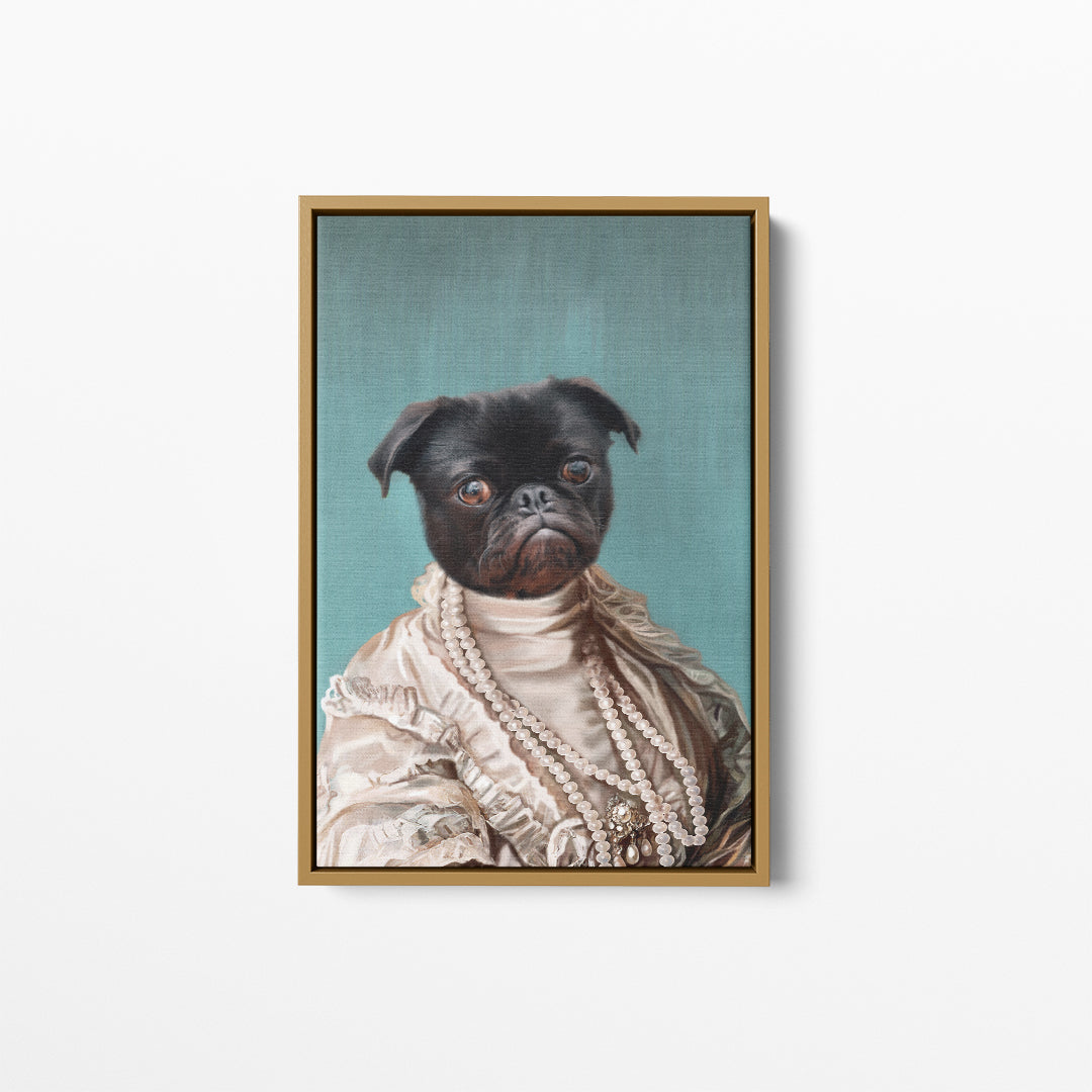 The Queen Regent - Custom Pet Canvas