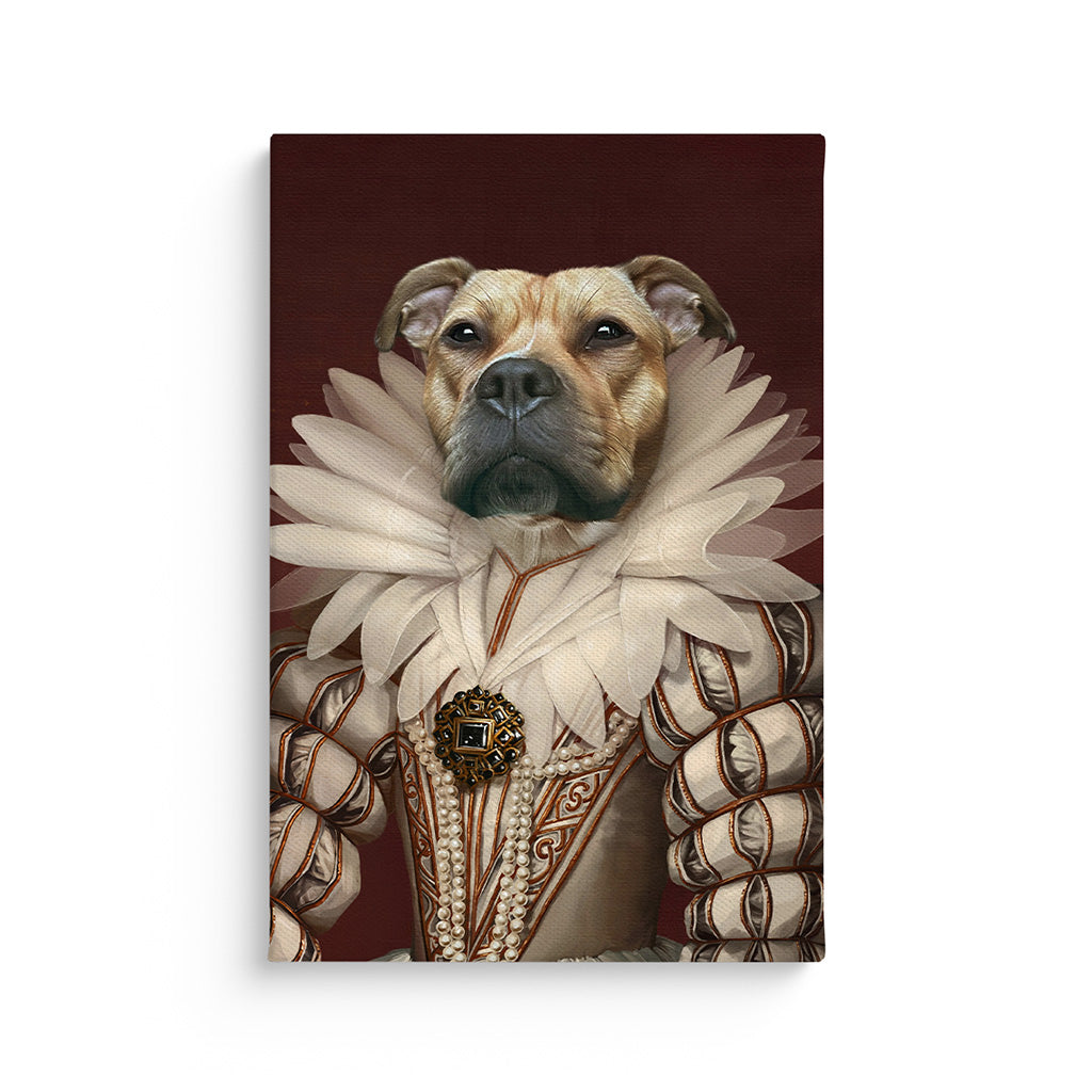 The Queen - Custom Pet Canvas