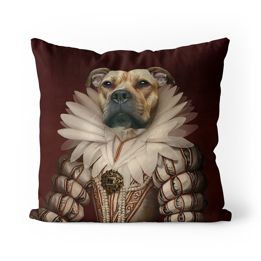 The Queen - Custom Throw Pillow