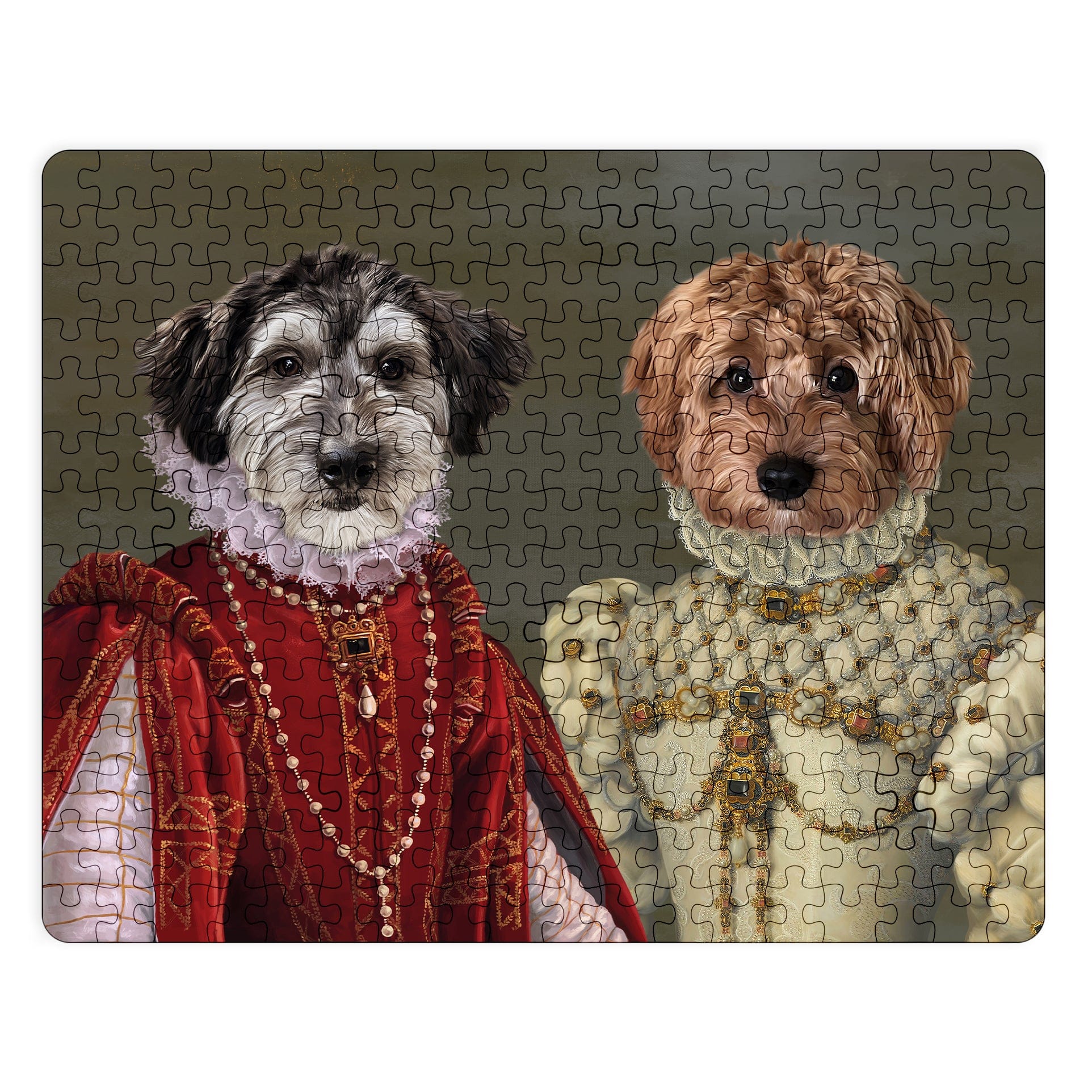 The Queen of Roses and Princess - Custom Puzzle