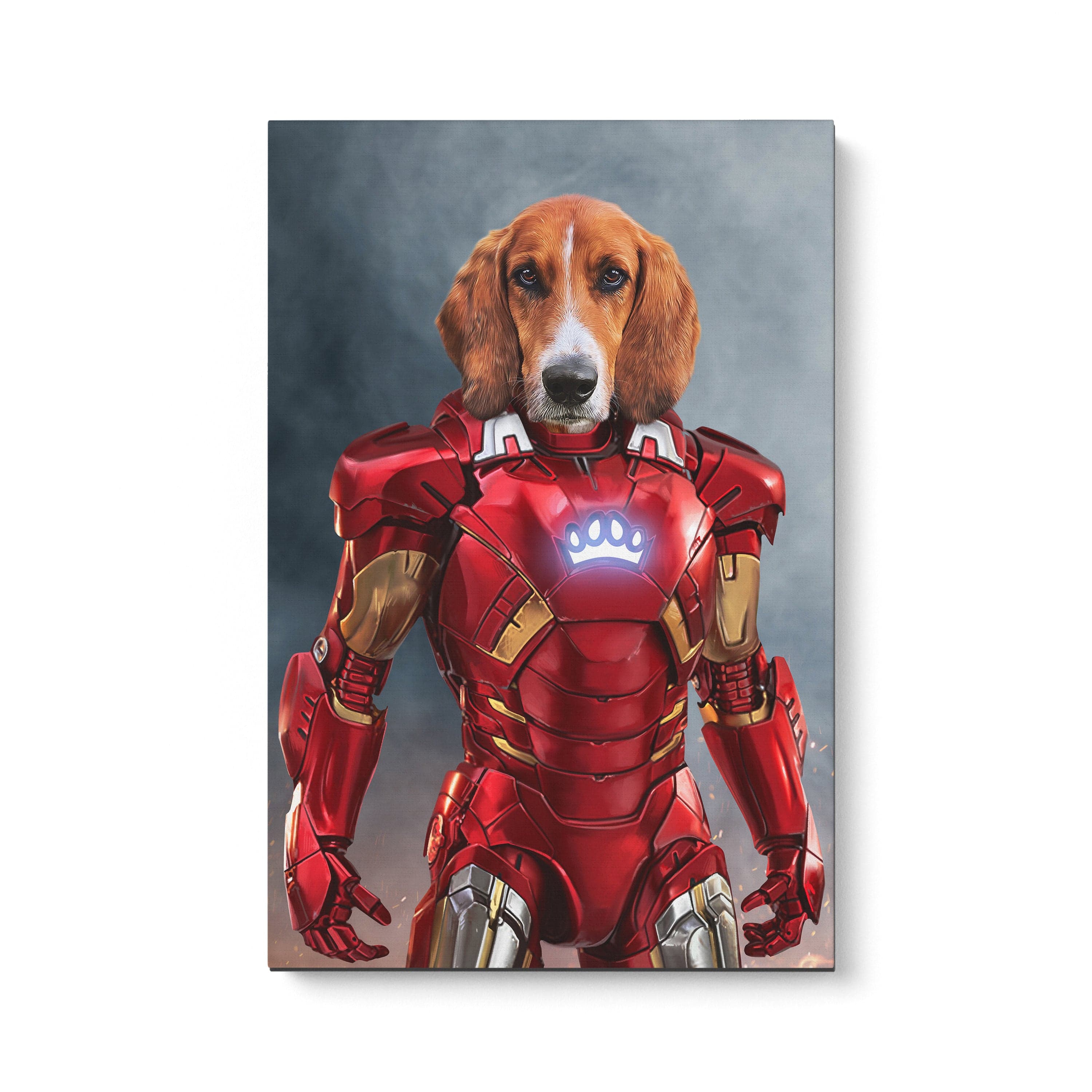 The Rich Hero - Custom Pet Canvas