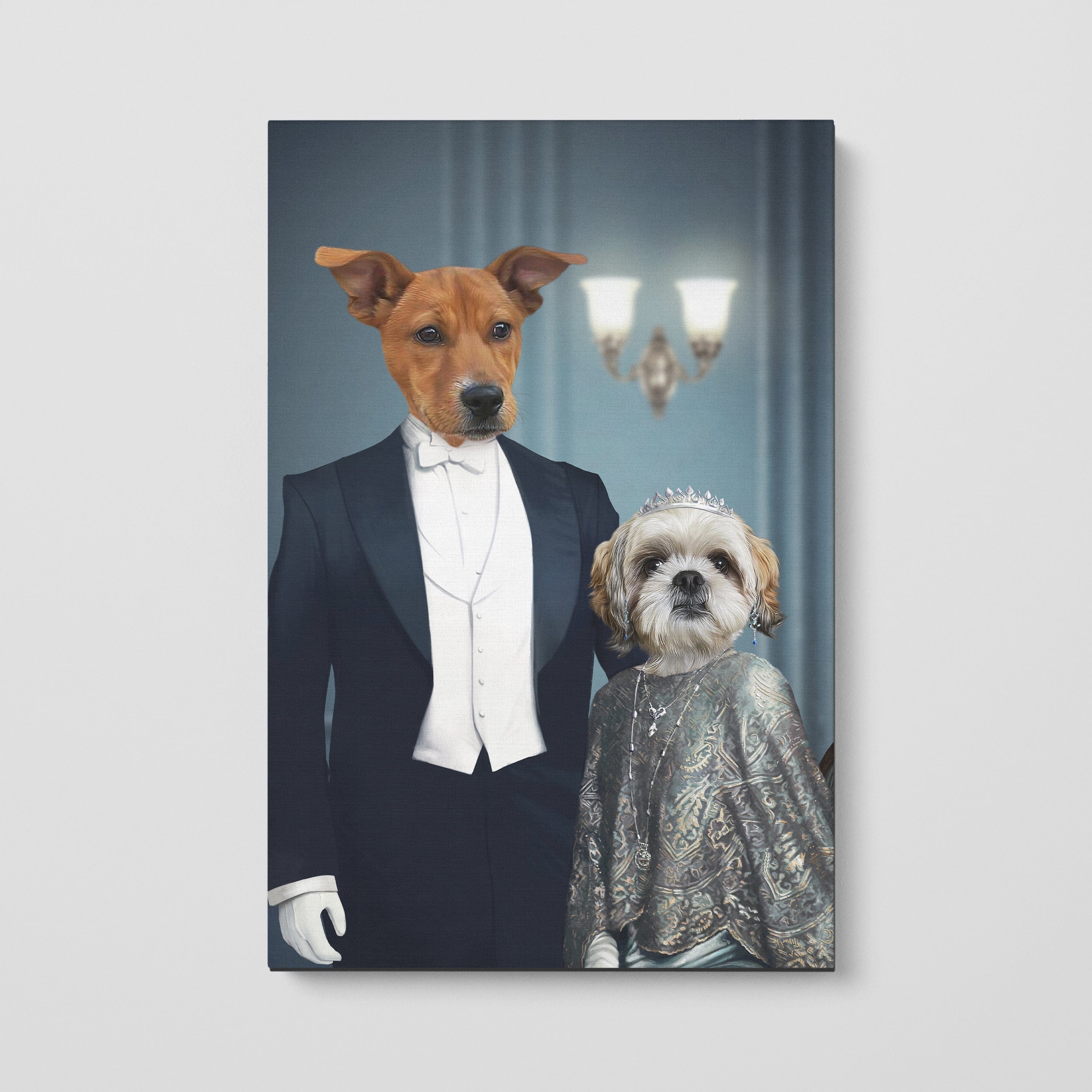 Robert and Cora - Custom Pet Canvas