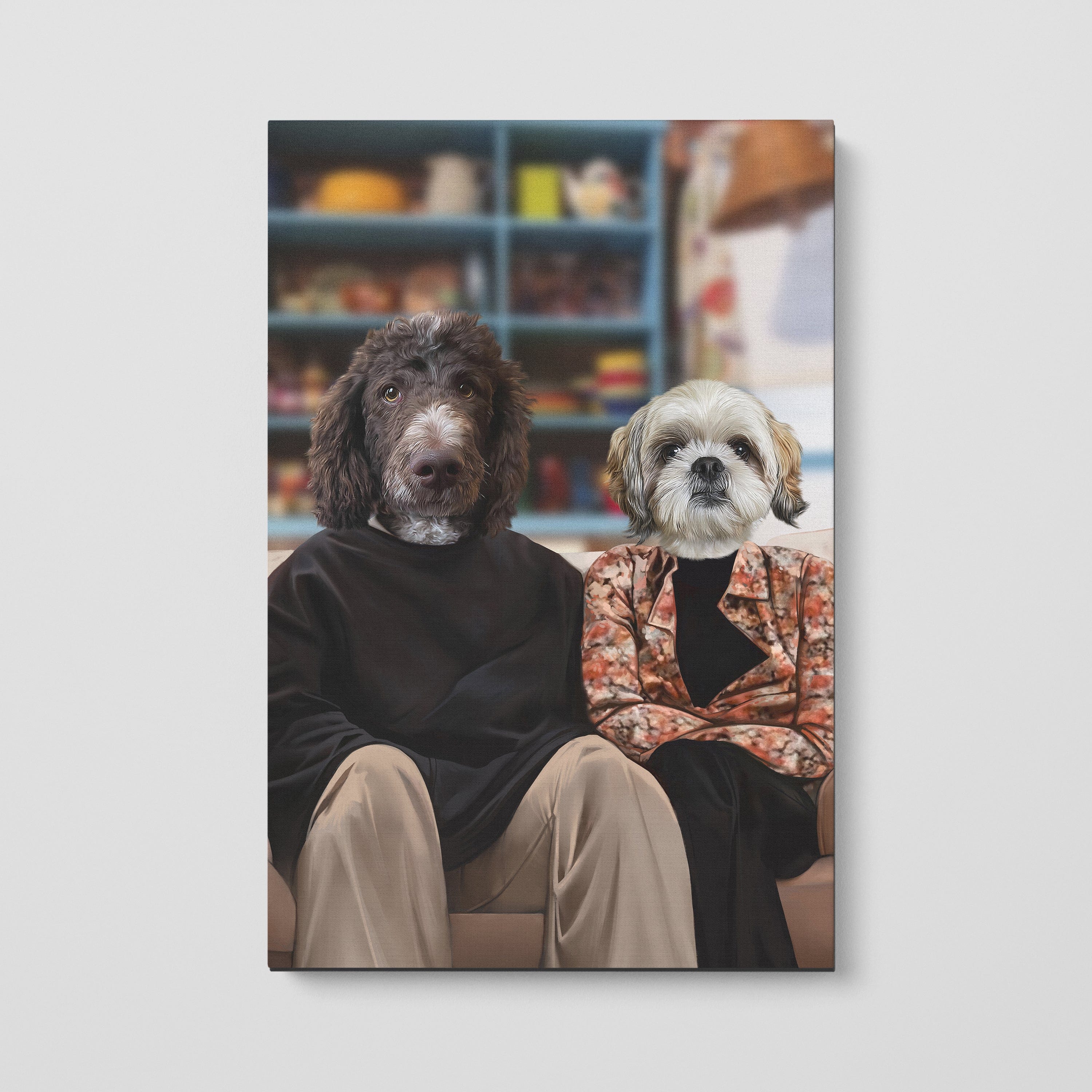 The Gellers - Custom Pet Canvas