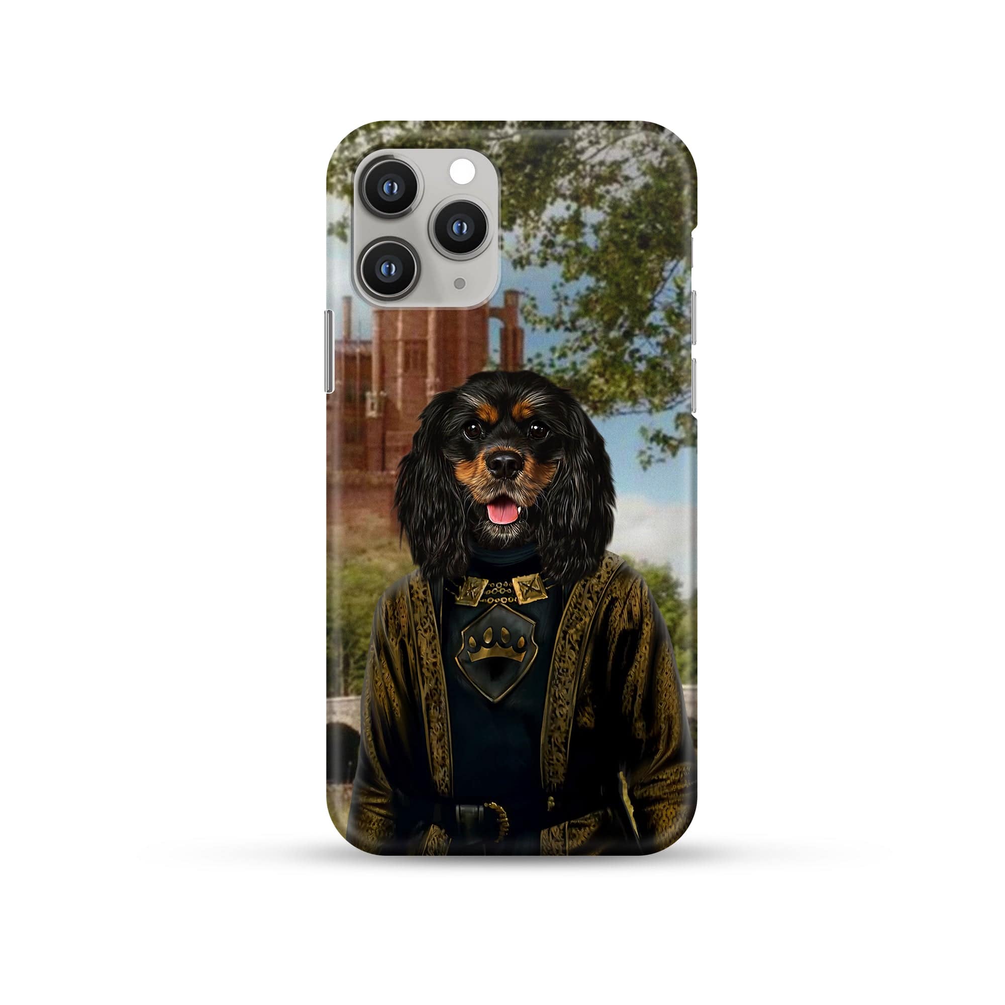 Royal and Paws - Phone Case The Sea Lord - Custom Pet Phone Case iPhone 12 Pro Max / Castle 1