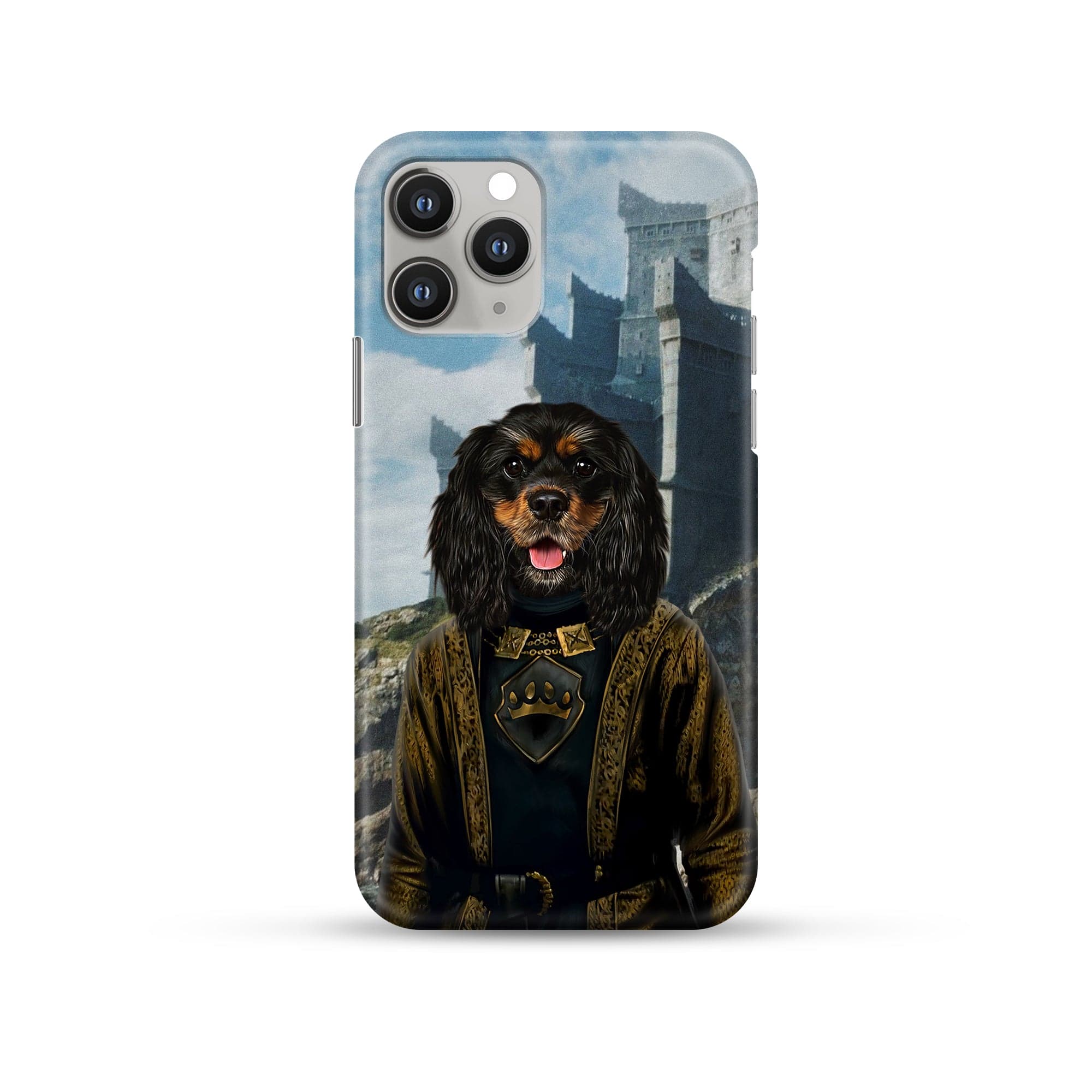 Royal and Paws - Phone Case The Sea Lord - Custom Pet Phone Case iPhone 12 Pro Max / Castle 2
