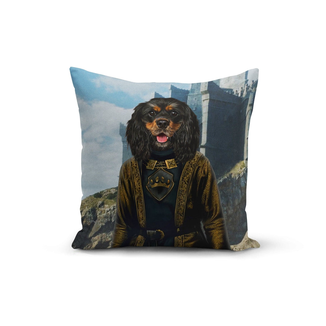 Royal and Paws - Throw Pillow The Sea Lord - Custom Throw Pillow 14" x 14" / Castle 2