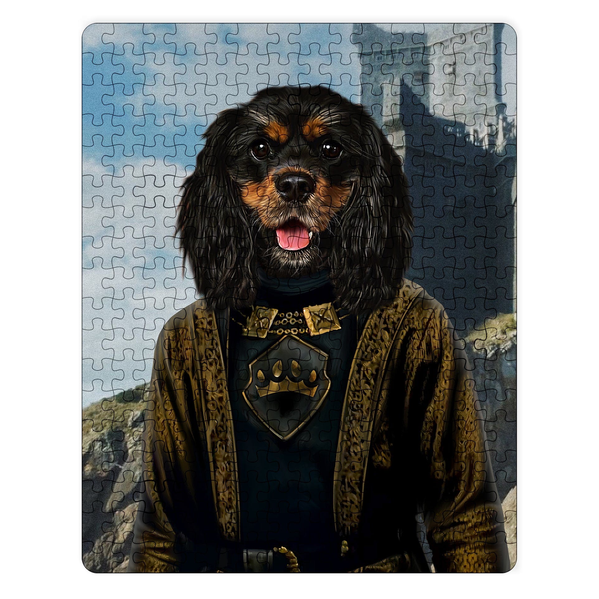 Royal and Paws - Puzzle The Sea Lord - Custom Puzzle 11" x 14" / Castle 2