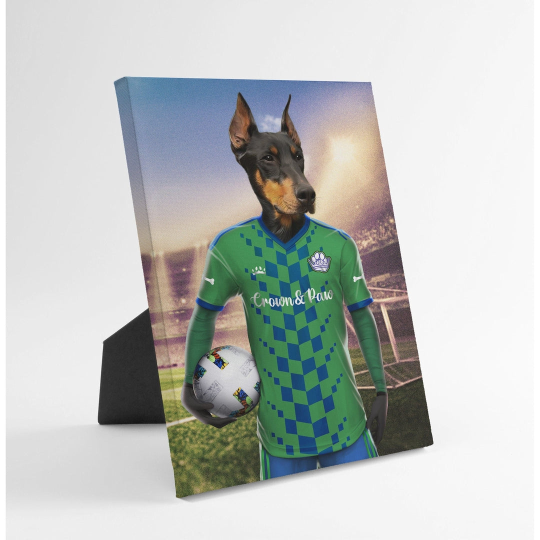 Seattle Scratchers - Custom Standing Canvas