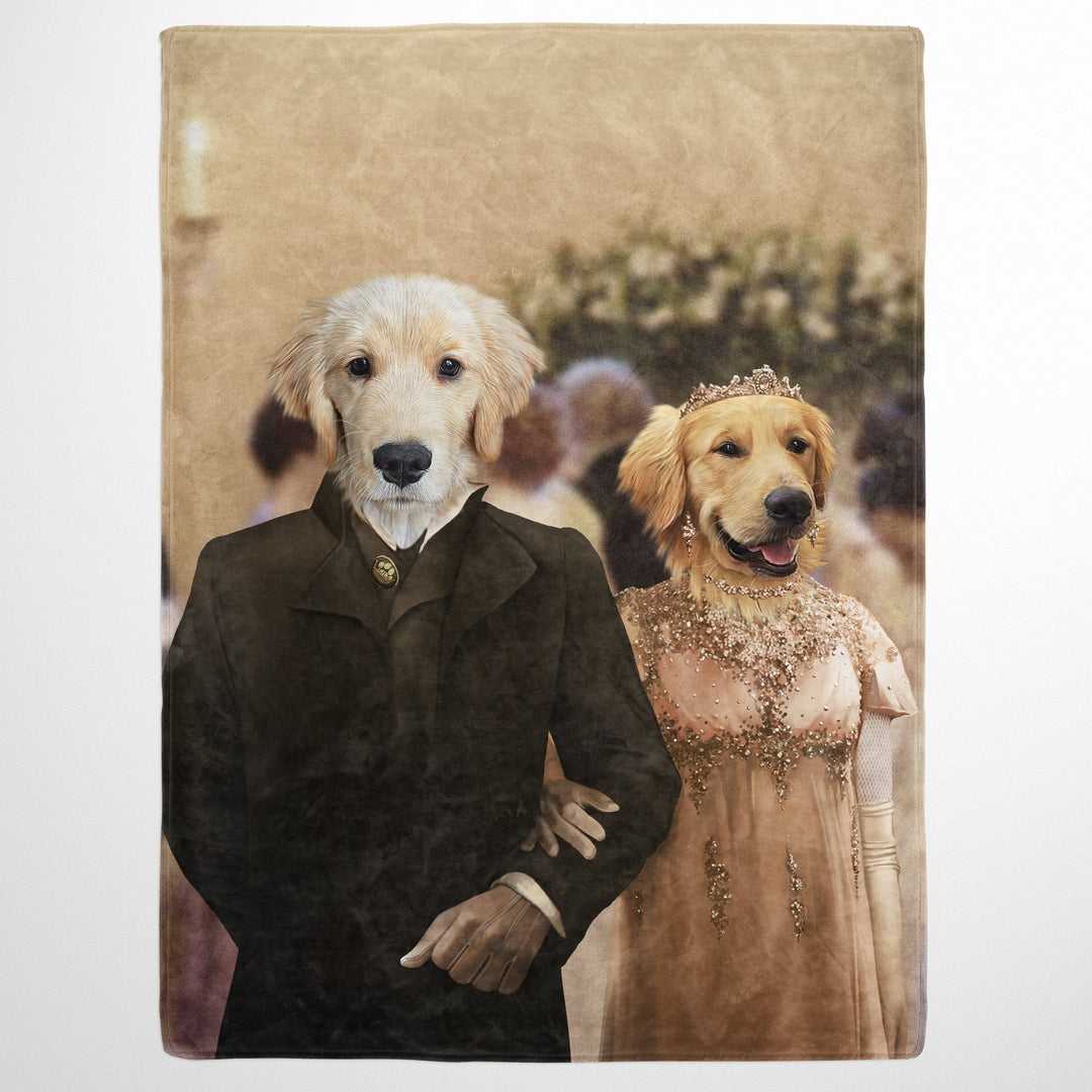 Simon and Daphne - Custom Pet Blanket