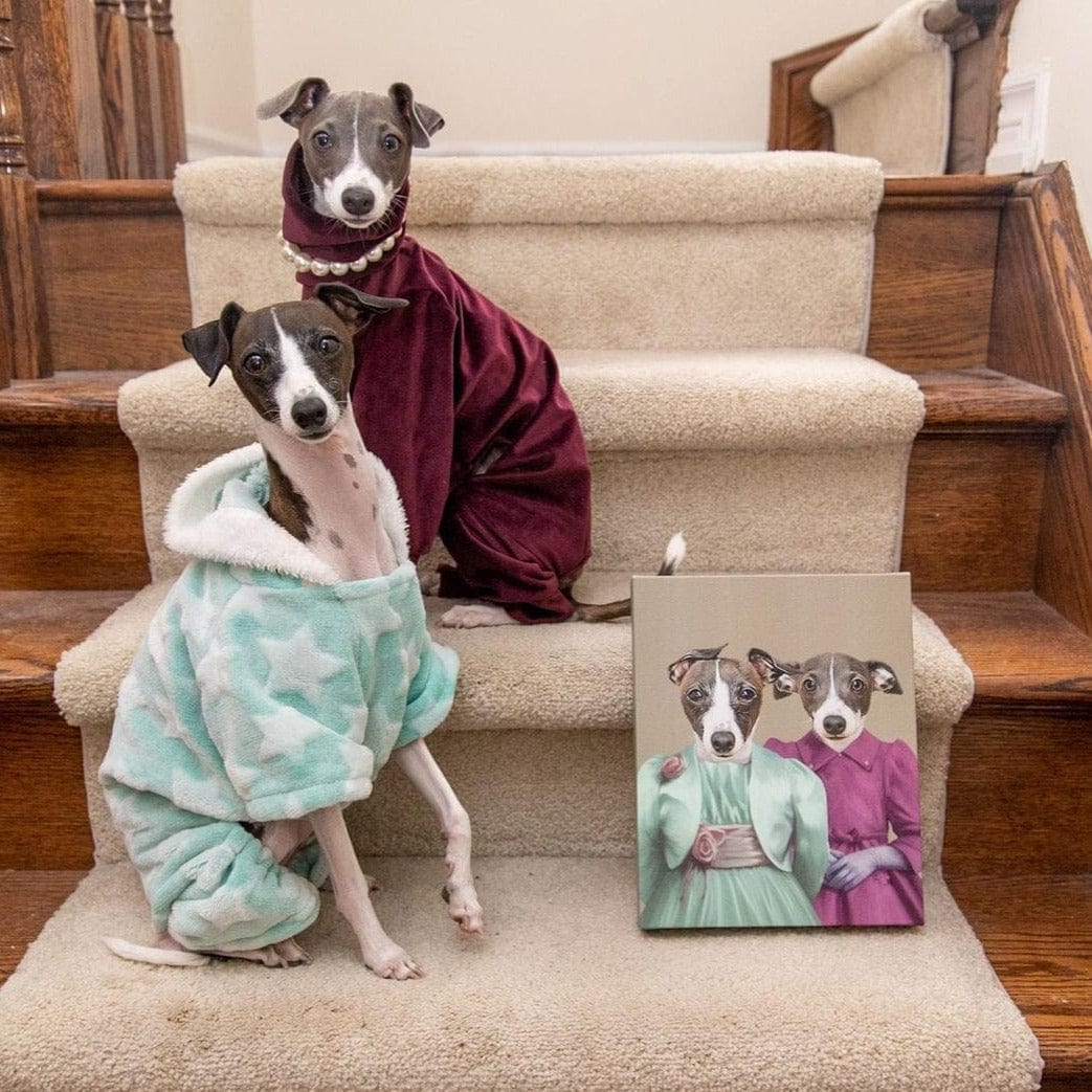 The Sisters - Custom Pet Canvas