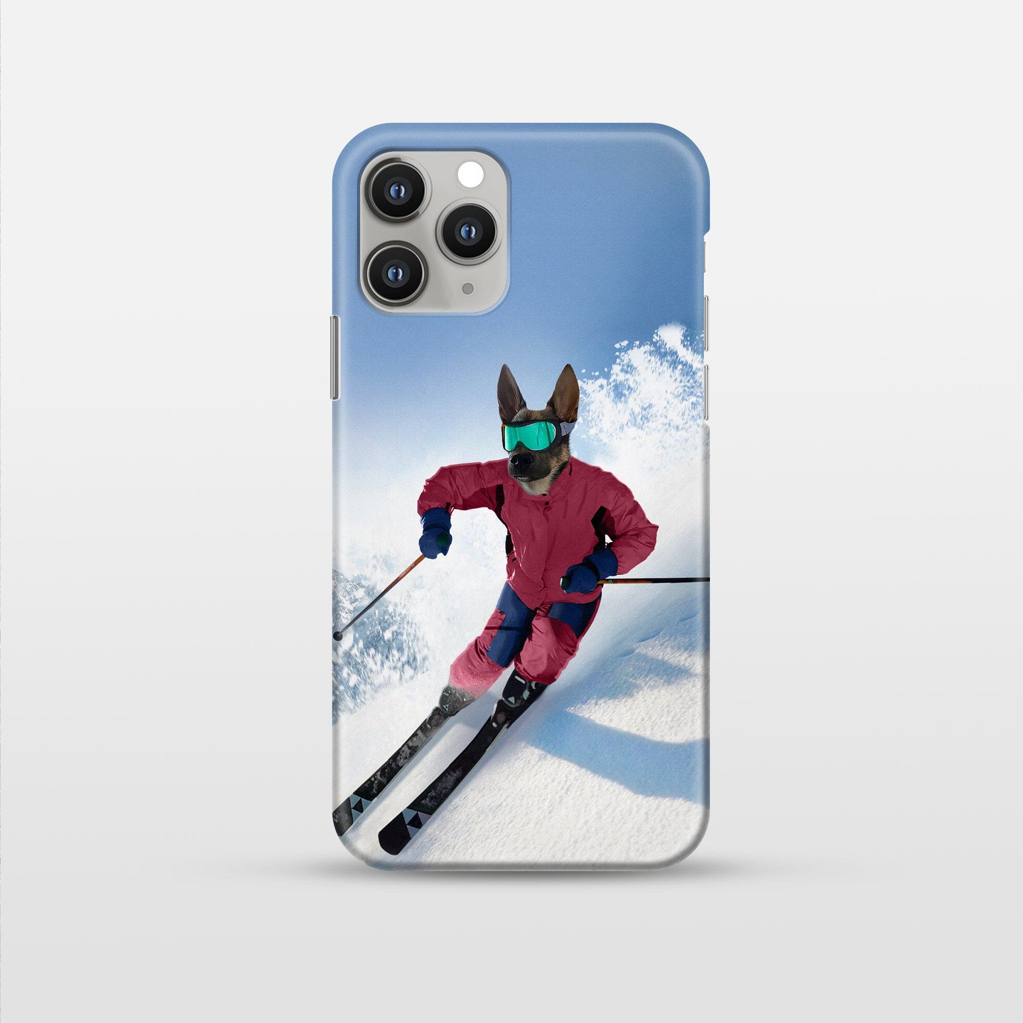 The Skiier - Custom Pet Phone Case