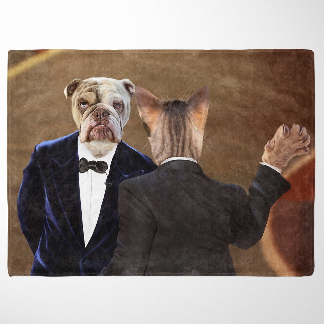 The Slap - Custom Pet Blanket