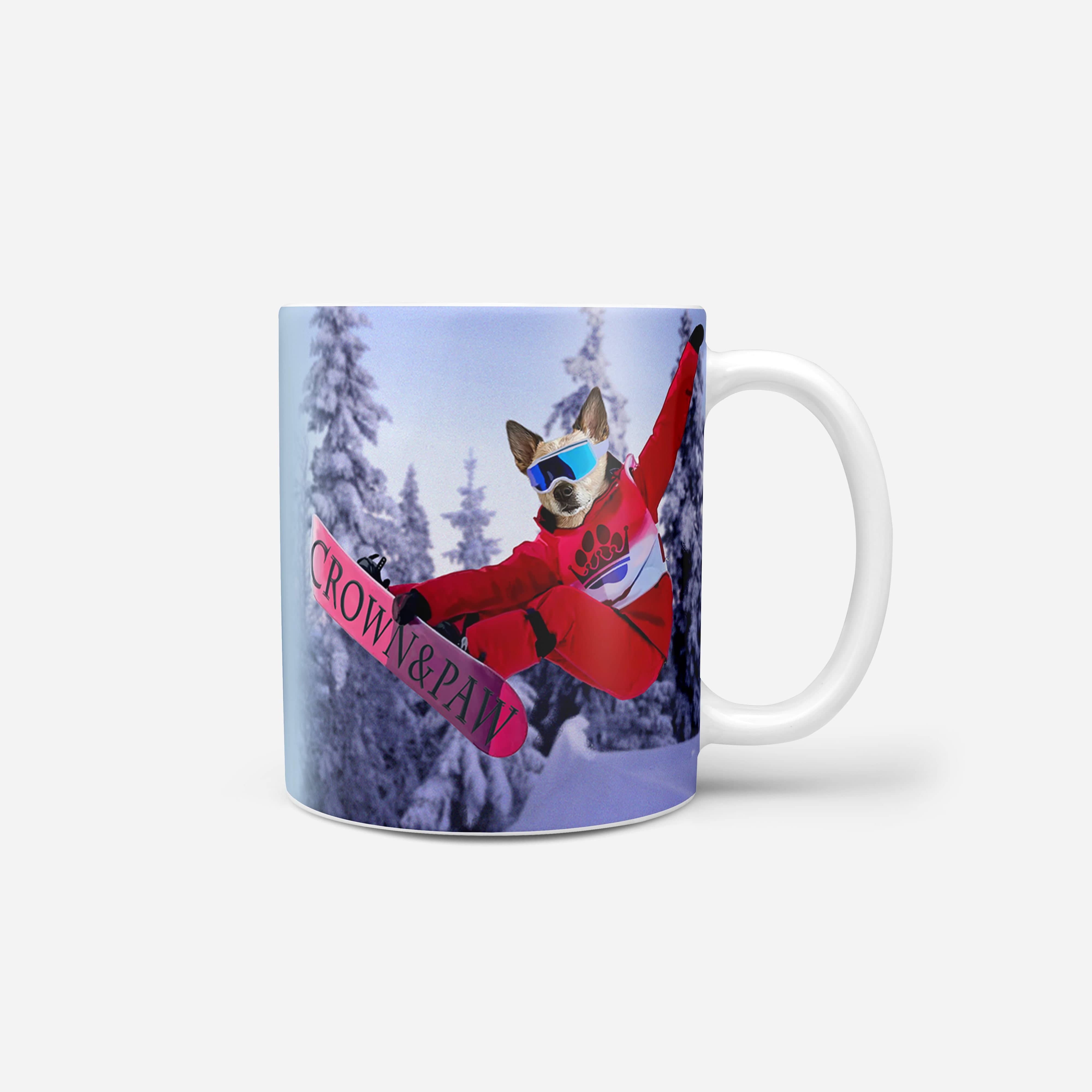 The Snowboarder - Custom Mug