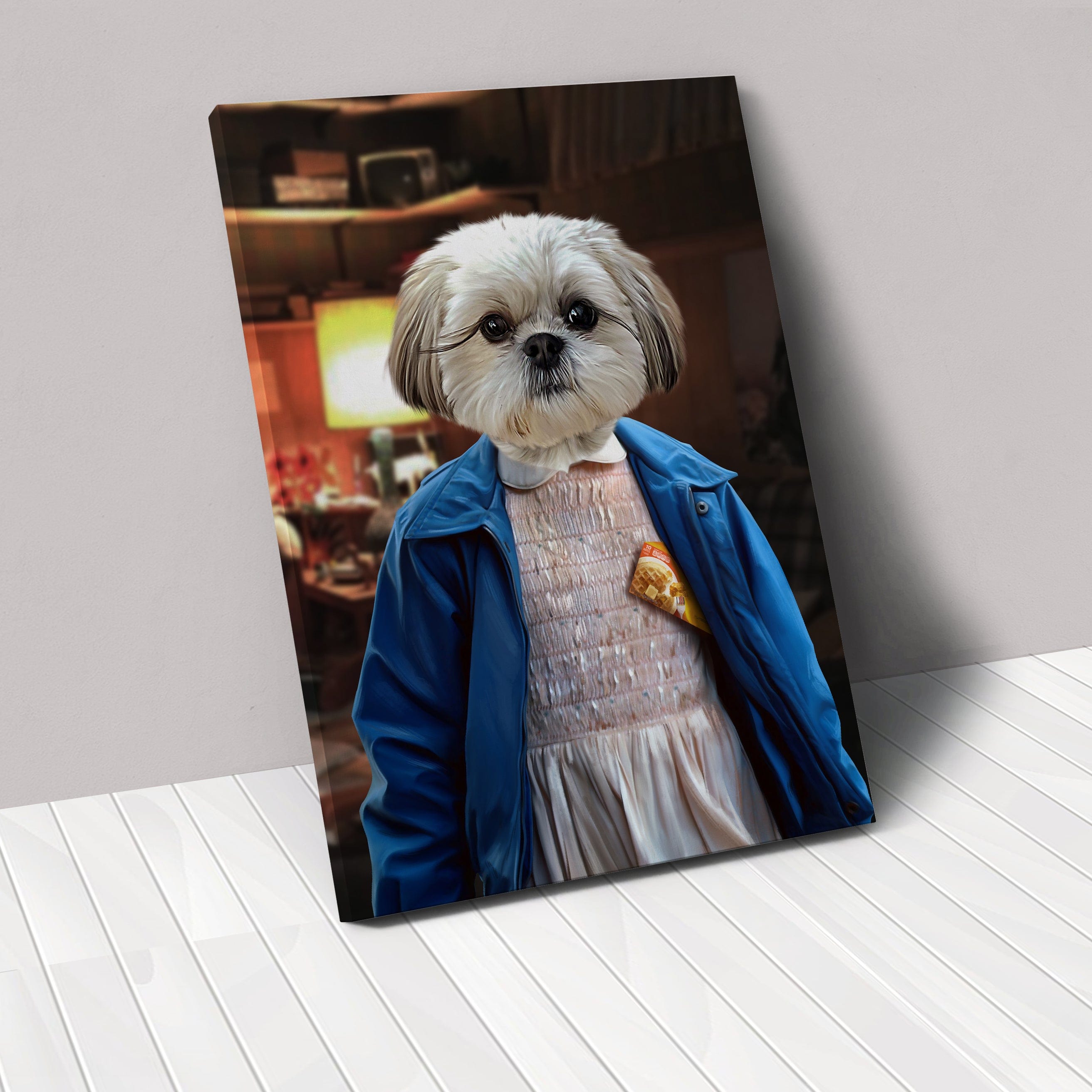 The Strange Girl - Custom Pet Canvas