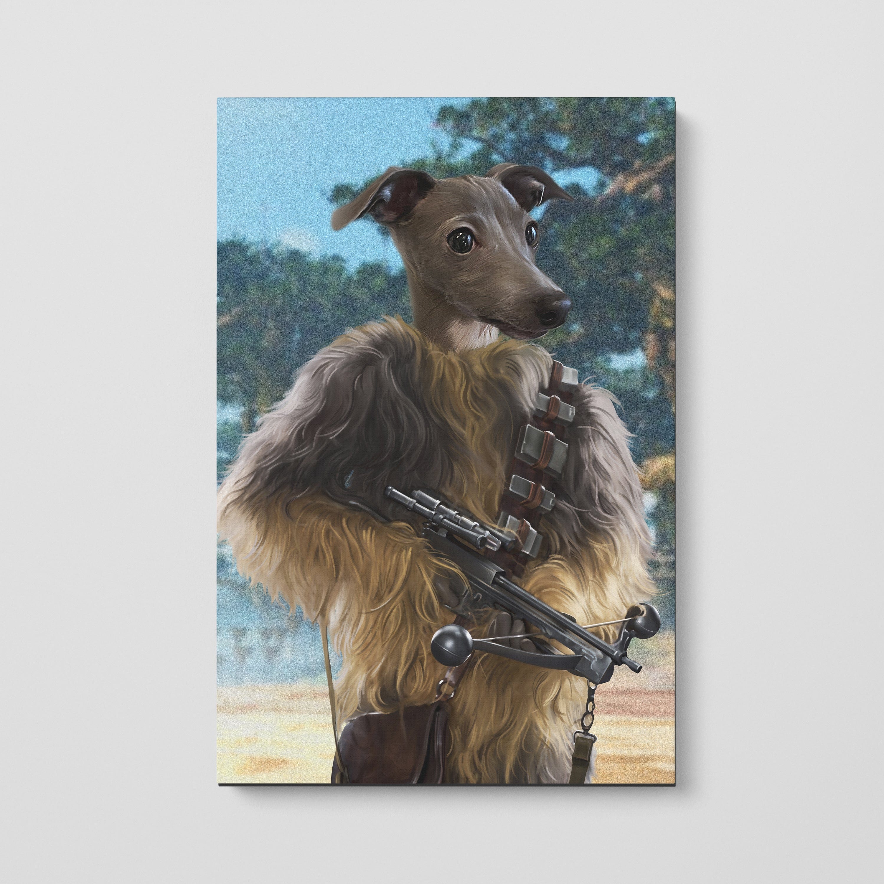 The Strong Smuggler - Custom Pet Canvas