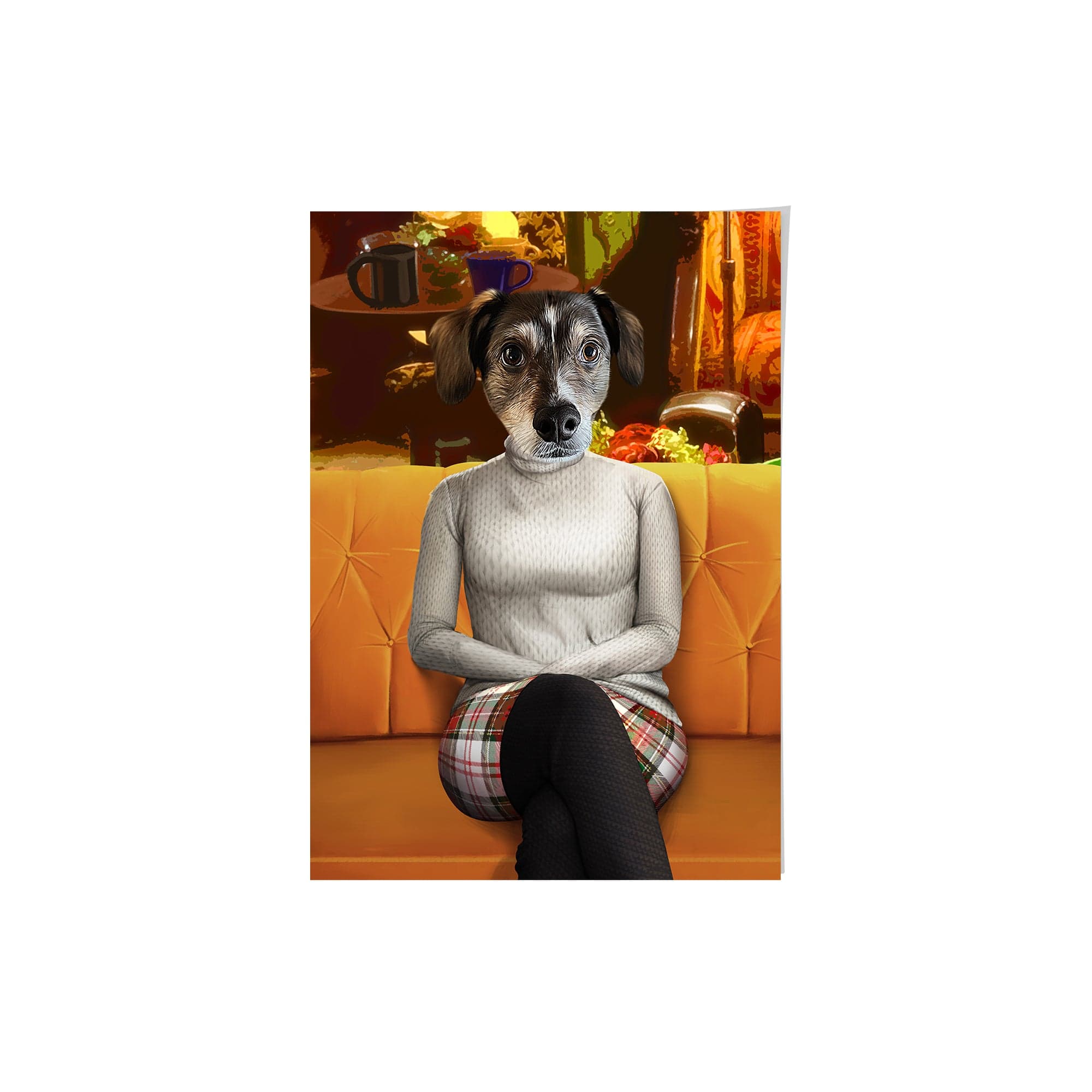 The Stylish Friend - Custom Pet Poster