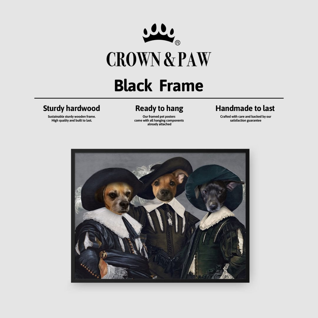 The Three Musketeers - Custom Pet Poster