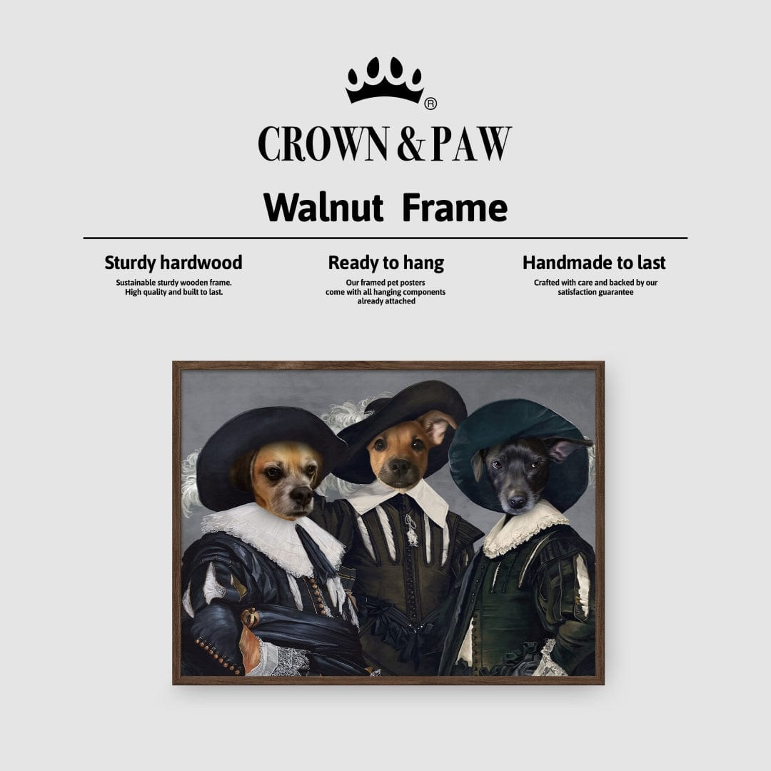 The Three Musketeers - Custom Pet Poster