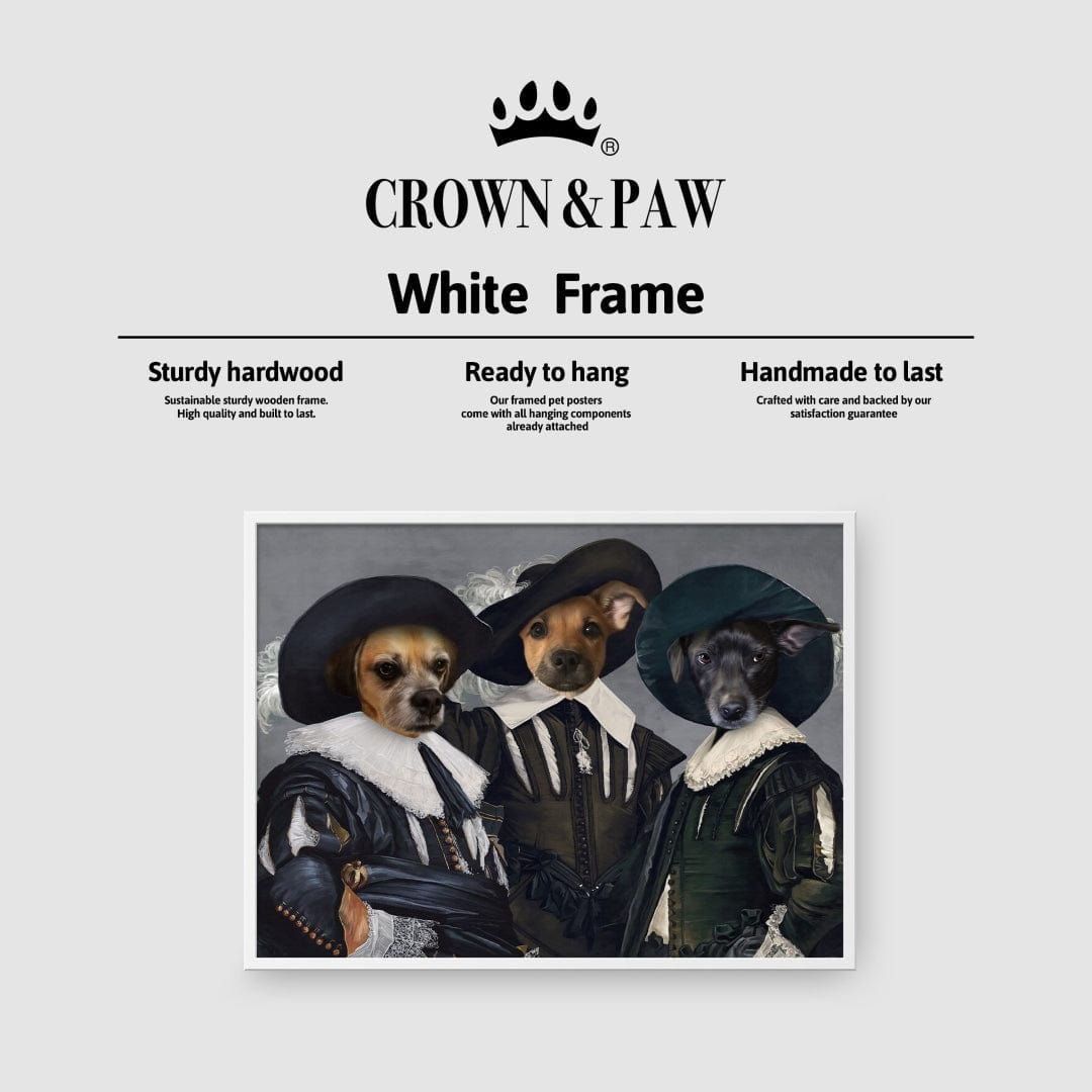 The Three Musketeers - Custom Pet Poster