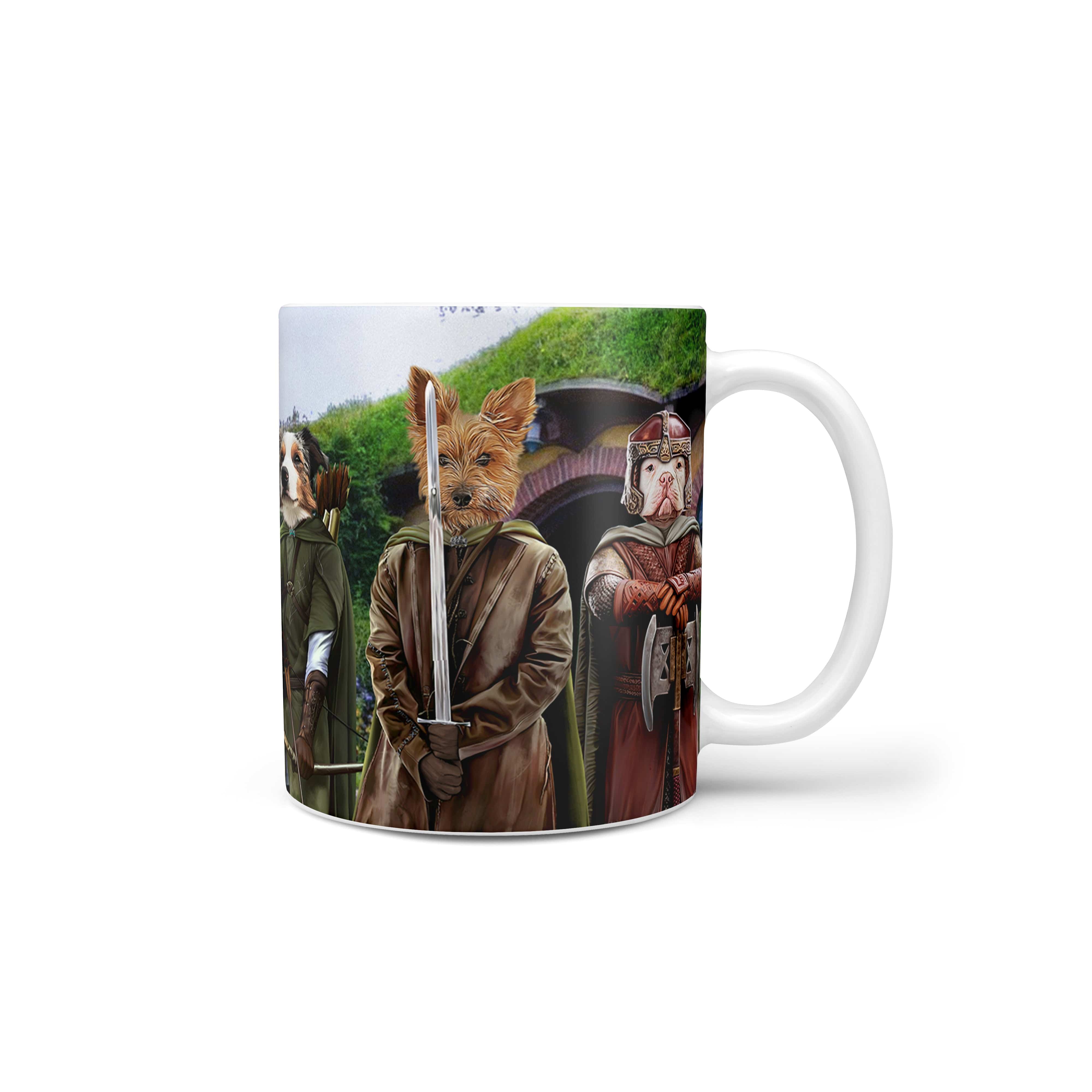 Royal and Paws - Mug The Three Pawtectors - Custom Mug 11oz / Background 2