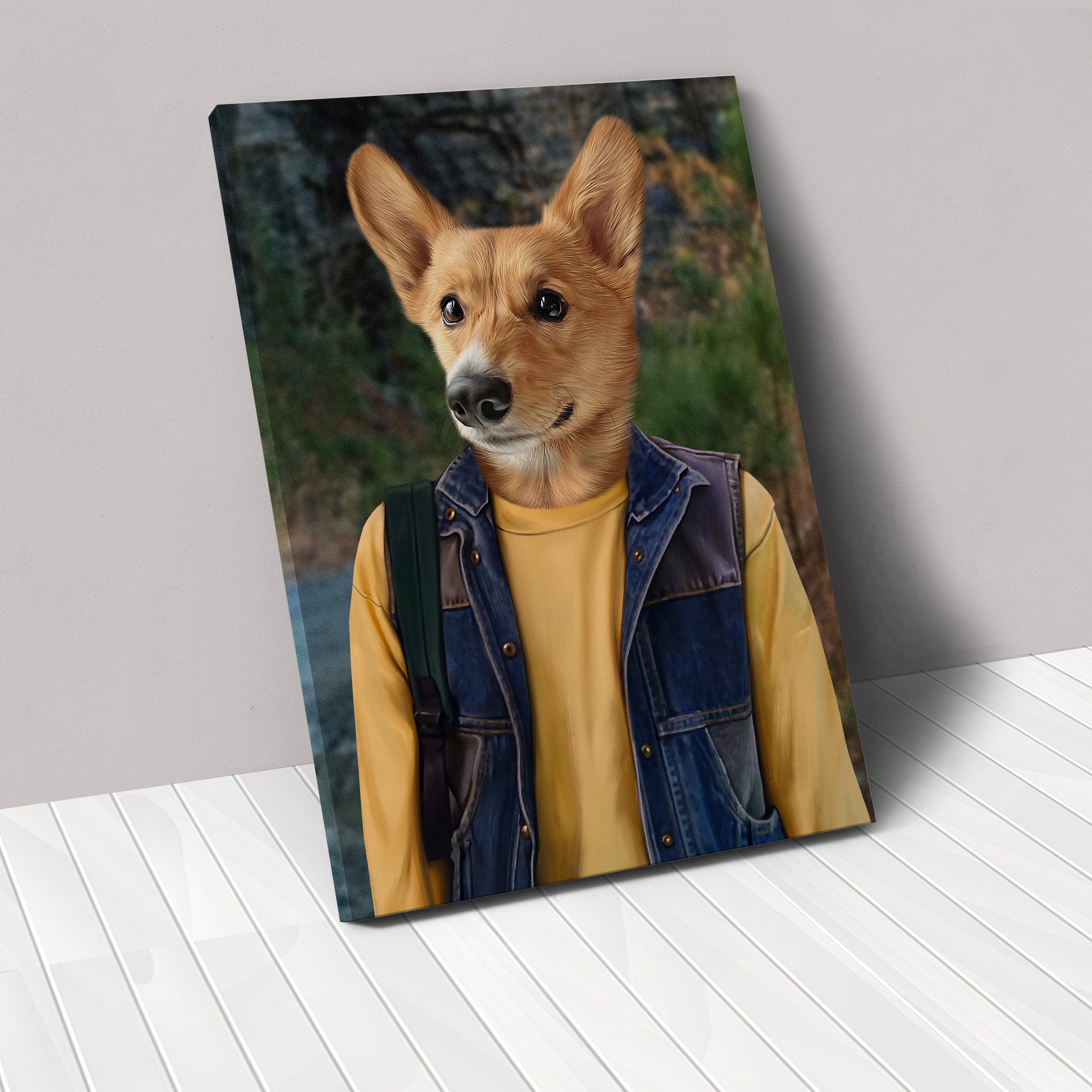 The Tough Friend - Custom Pet Canvas