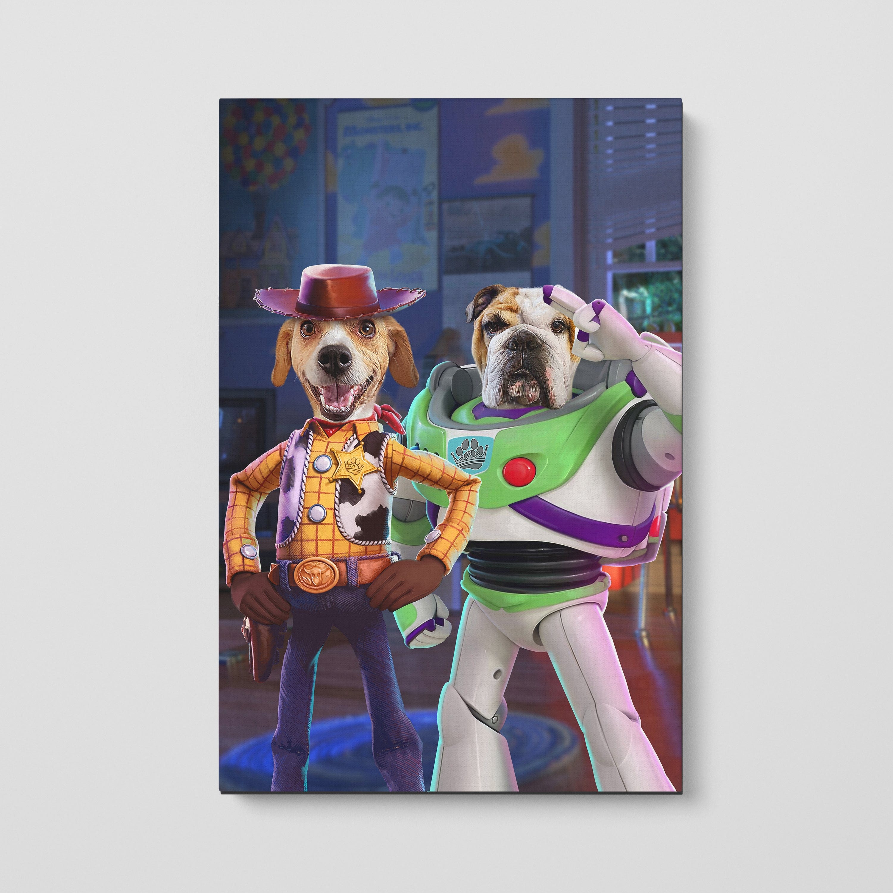 The Toy Best Friends - Custom Pet Canvas