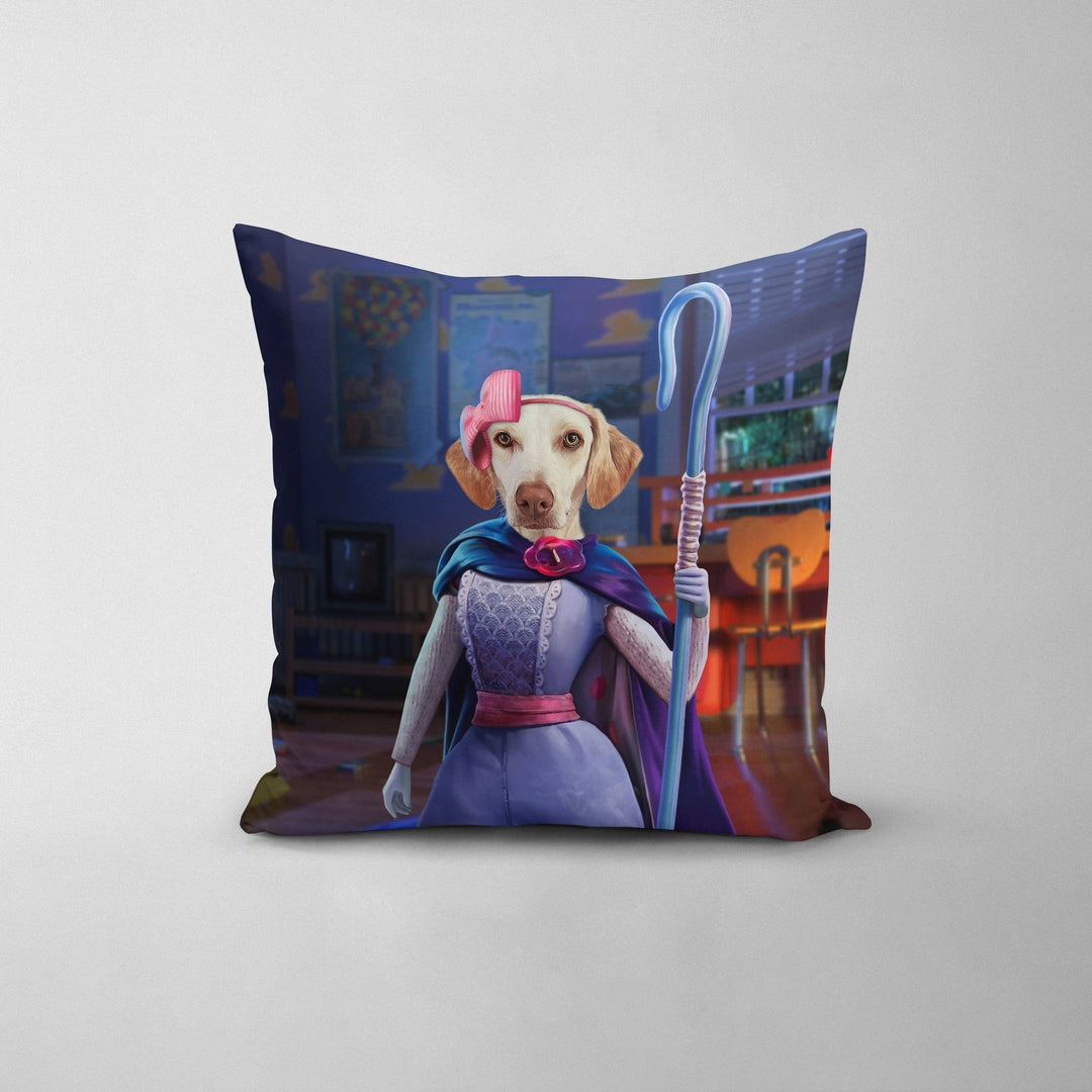 The Toy Peep - Custom Throw Pillow