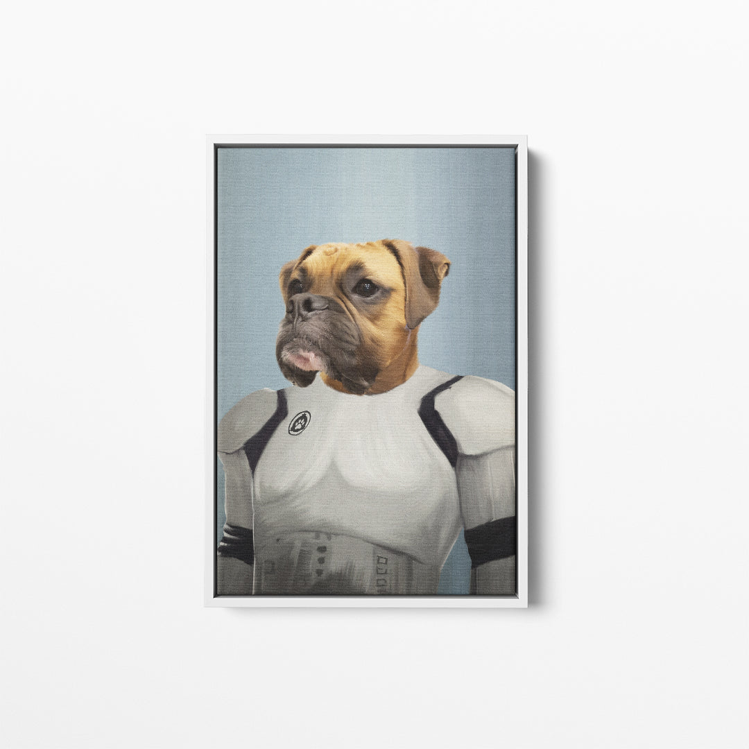 The Trooper - Custom Pet Canvas