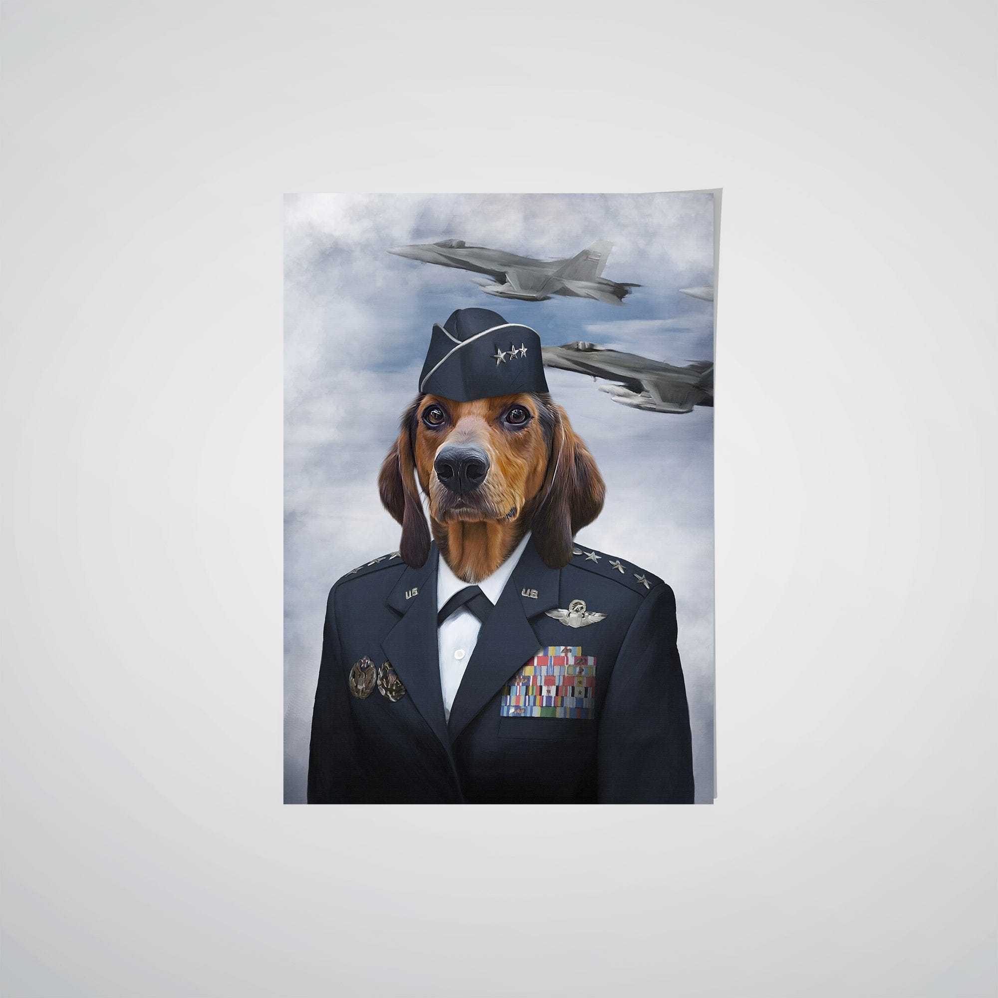 The Female Air Force - Custom Pet Poster