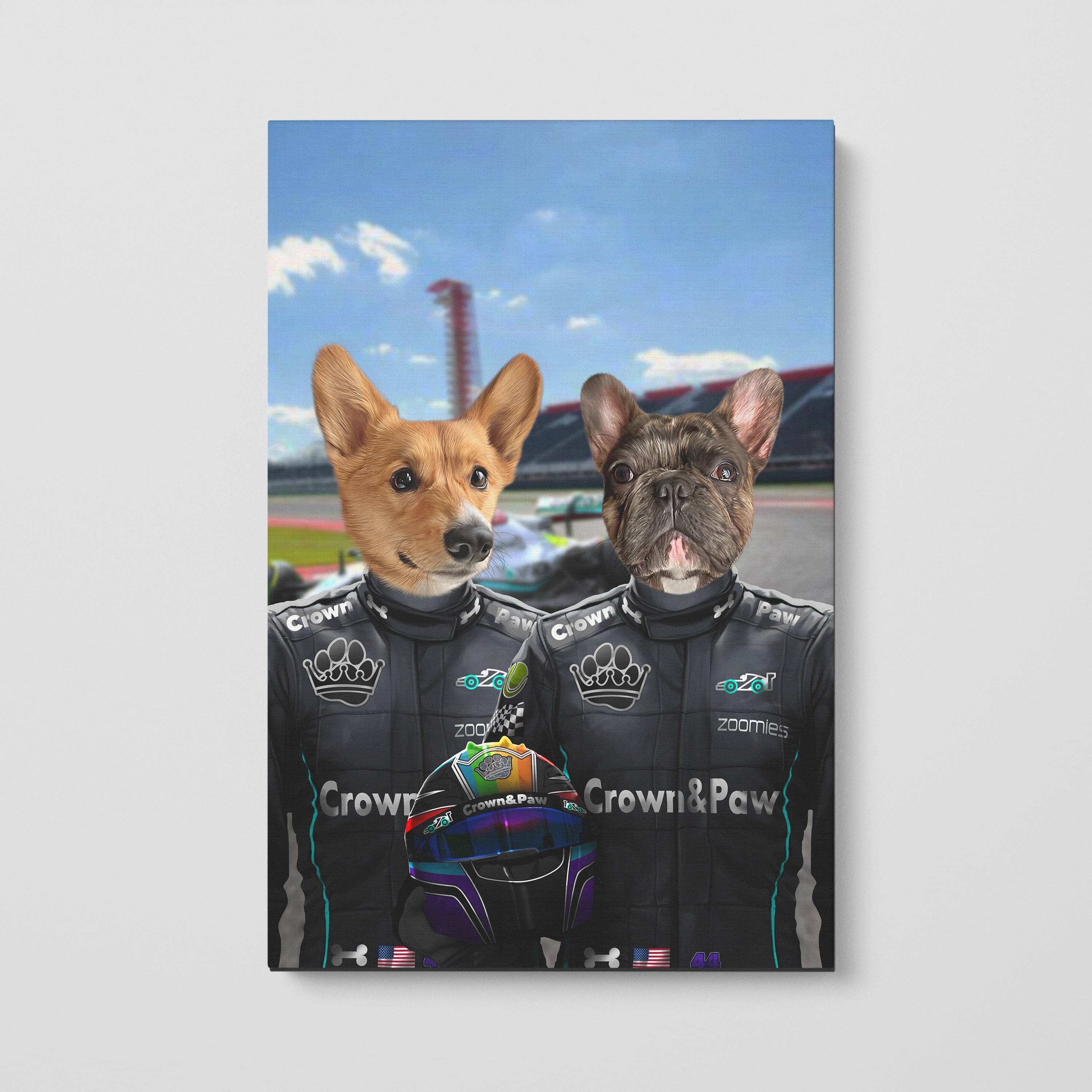 The Veteran Drivers - Custom Pet Canvas