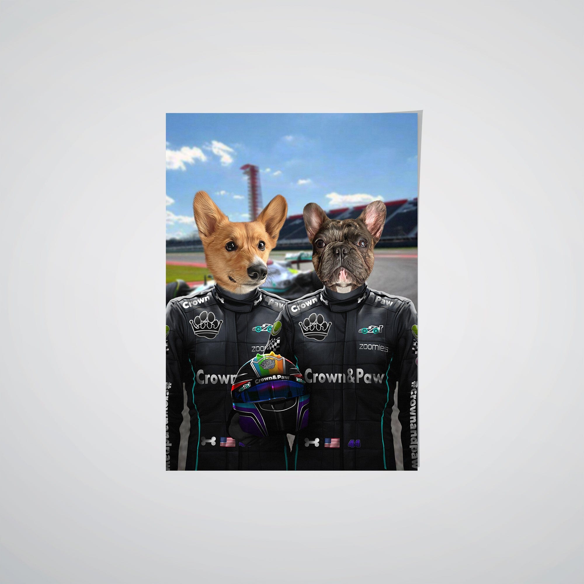 The Veteran Drivers - Custom Pet Poster