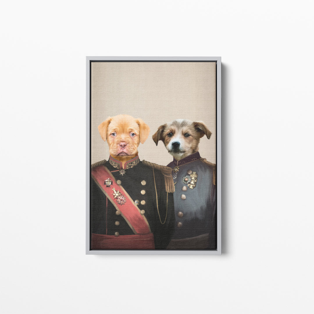 The War Heroes - Custom Pet Canvas