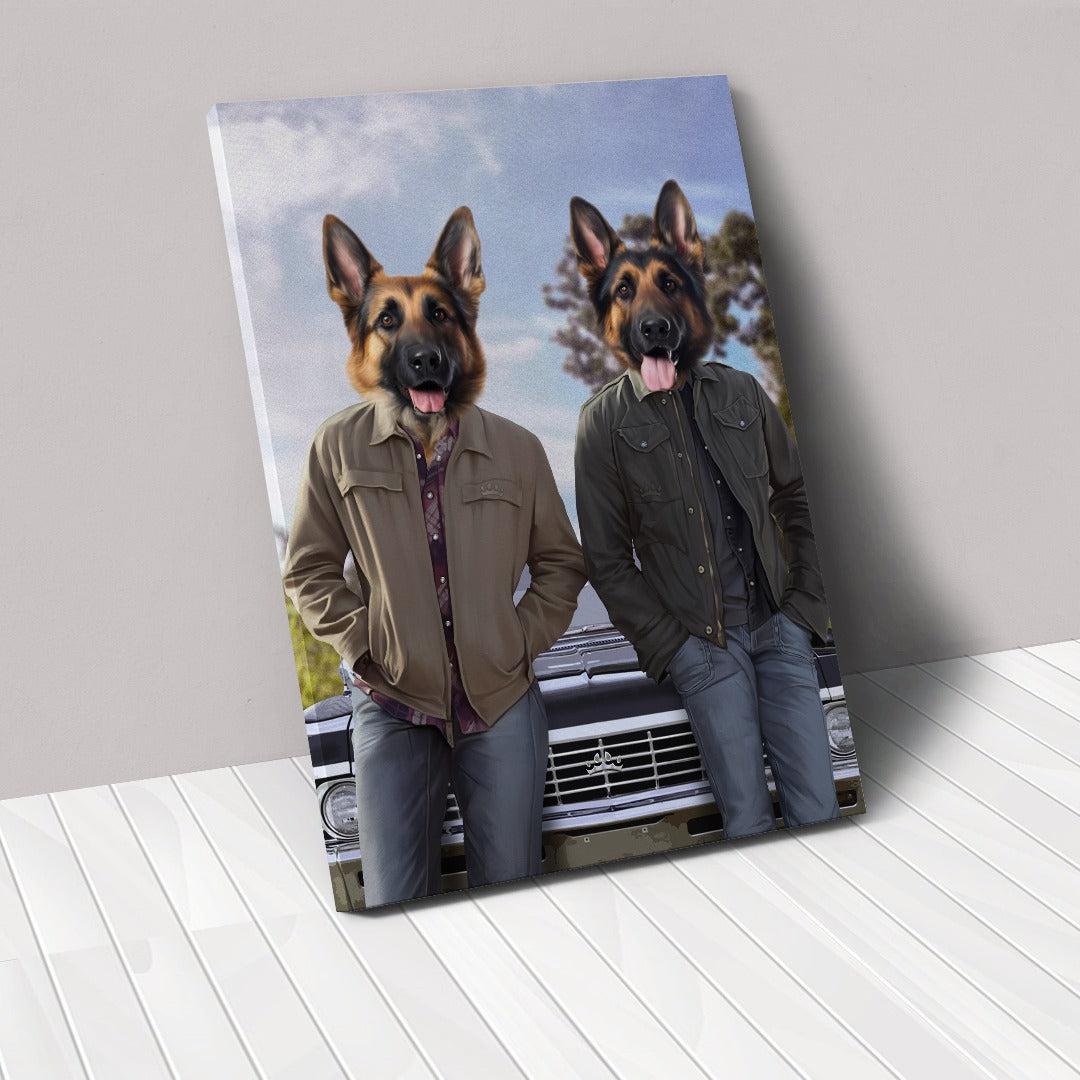 The Winchesters - Custom Pet Canvas