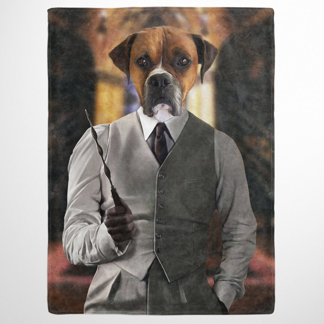 The Wise Wizard - Custom Pet Blanket