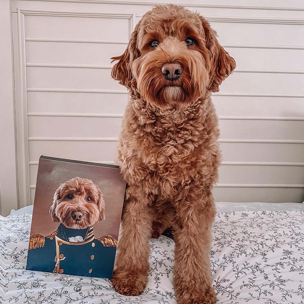The Admiral - Custom Pet Canvas