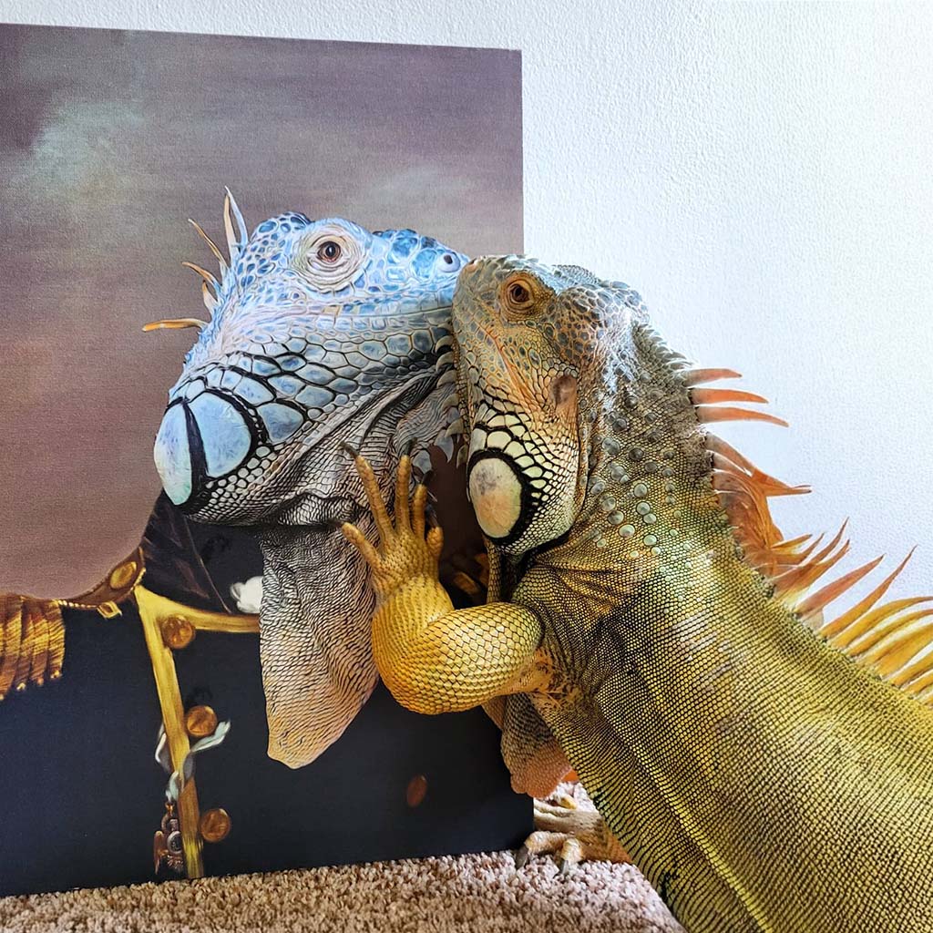 The Admiral - Custom Pet Canvas