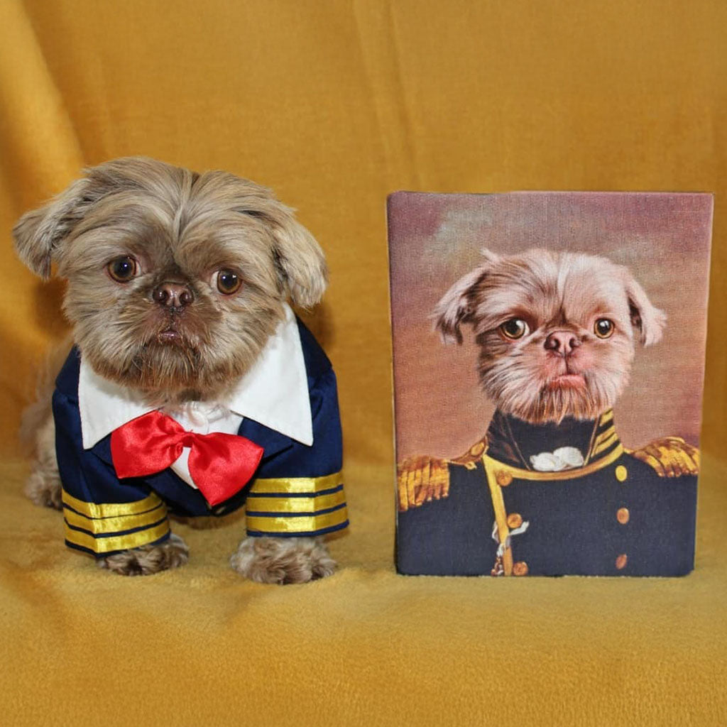 The Admiral - Custom Pet Canvas
