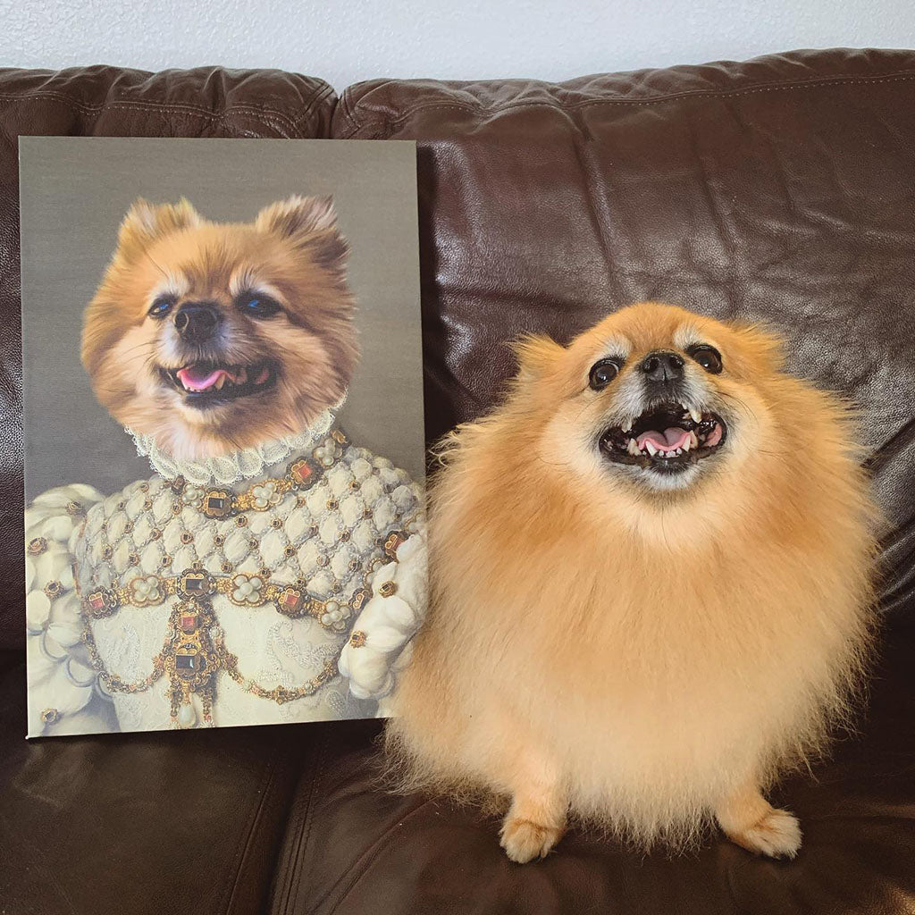 The Princess - Custom Pet Canvas
