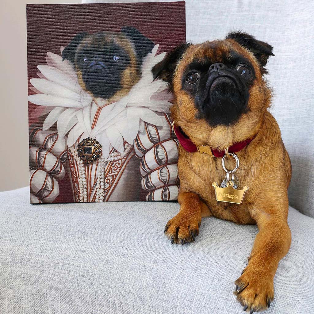 The Queen - Custom Pet Canvas